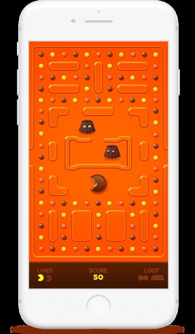 Reese's Pac-Man screenshot 1