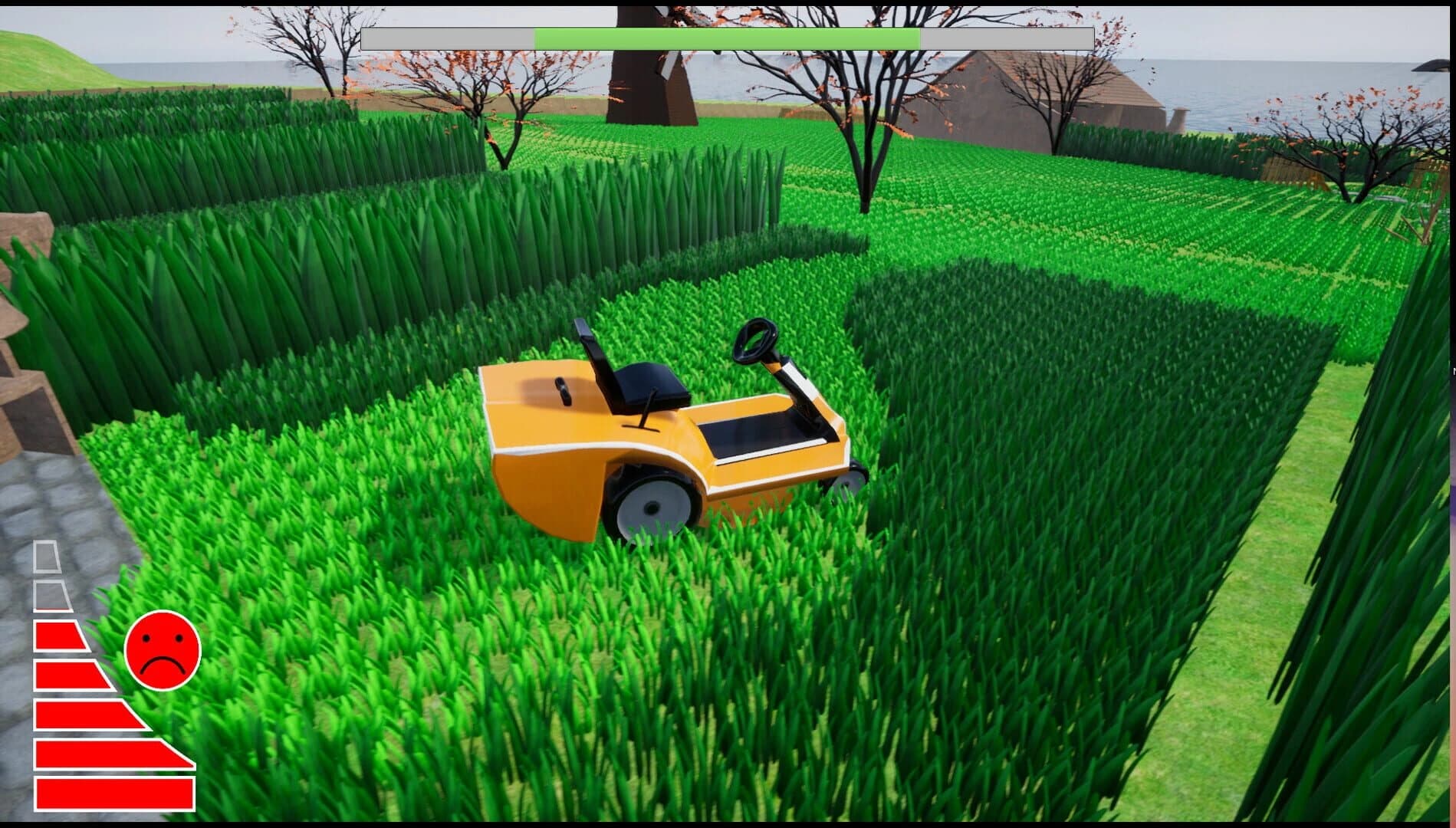 Relaxing Lawnmower Simulator screenshot 1