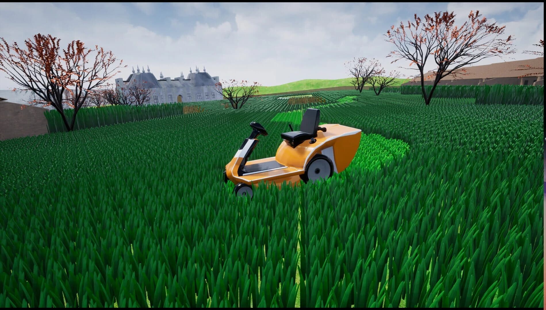 Relaxing Lawnmower Simulator screenshot 5