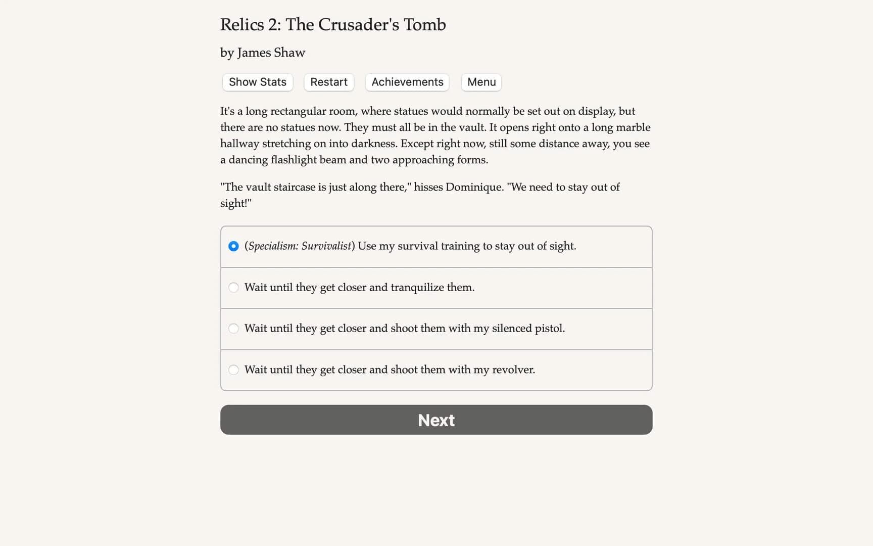 Relics 2: The Crusader's Tomb screenshot 2