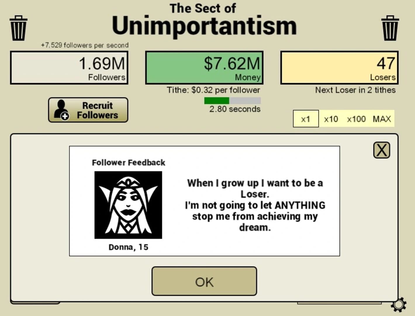 Religious Idle screenshot 1