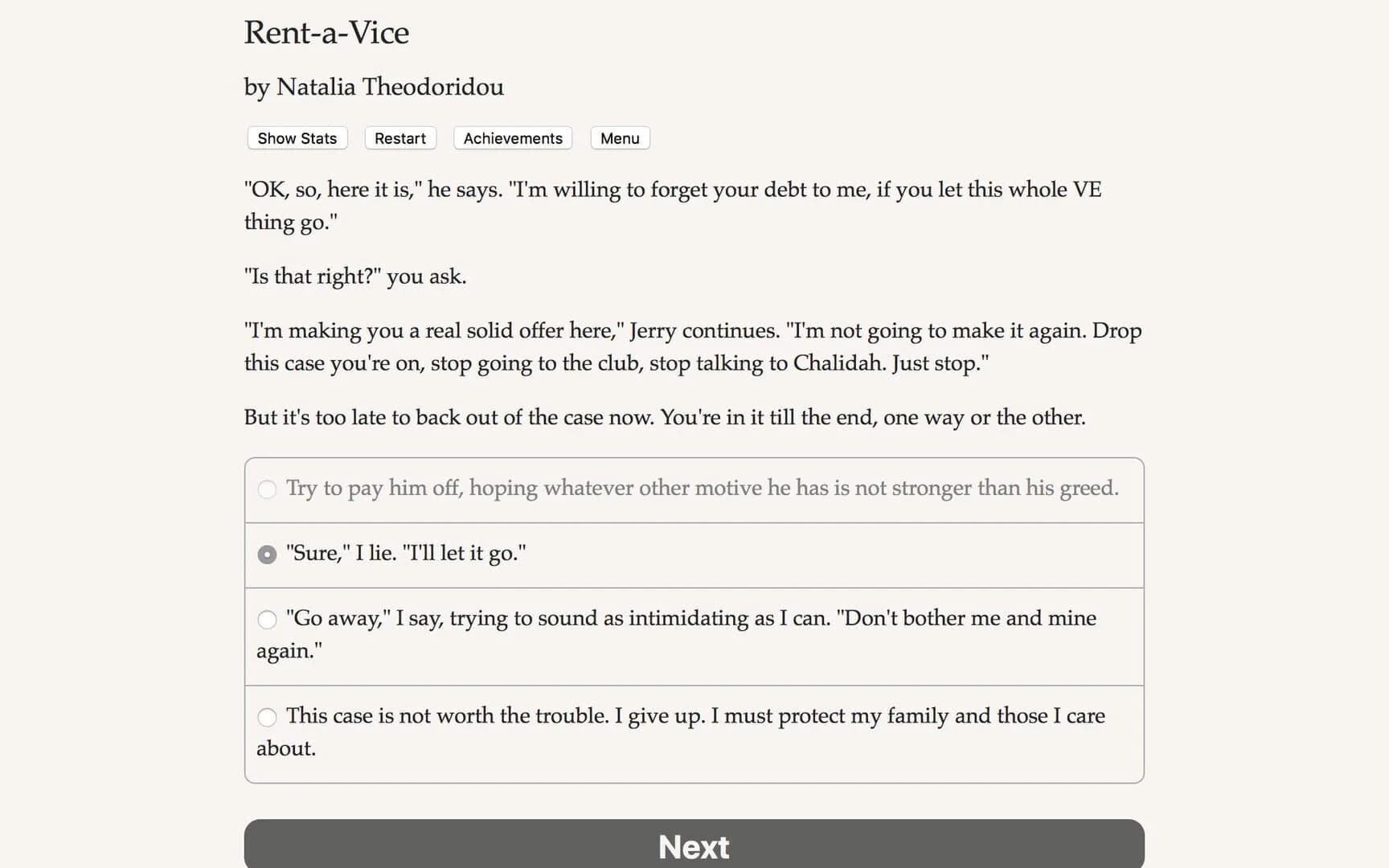 Rent-a-Vice screenshot 2