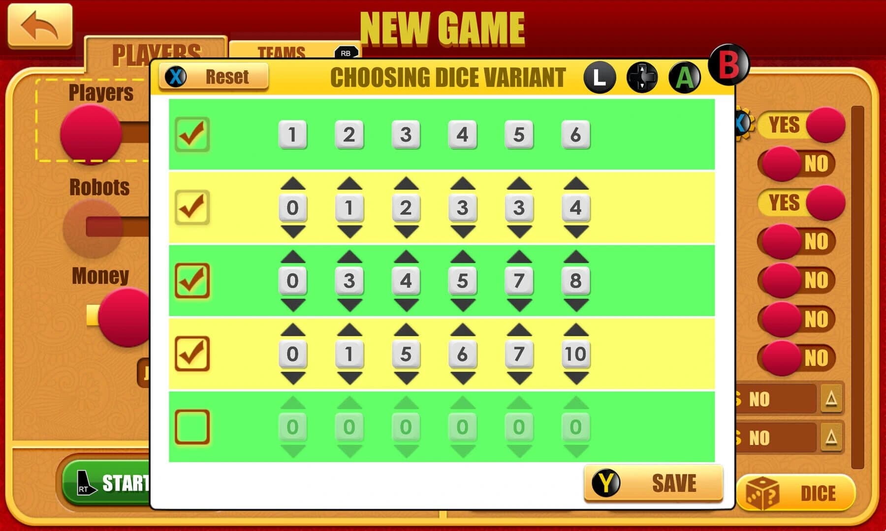 Rento Fortune: Dice Configurator screenshot 1
