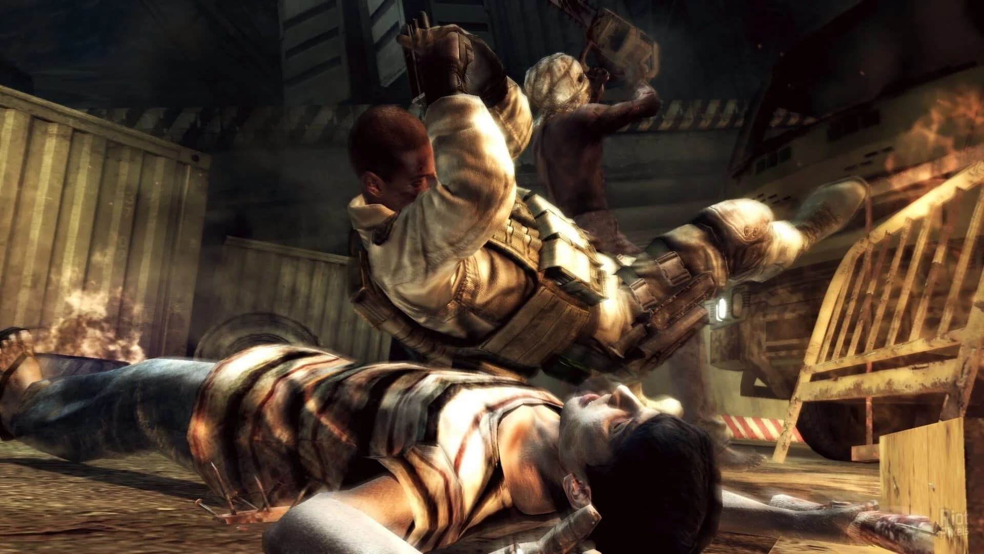 Resident Evil 5: Desperate Escape screenshot 1