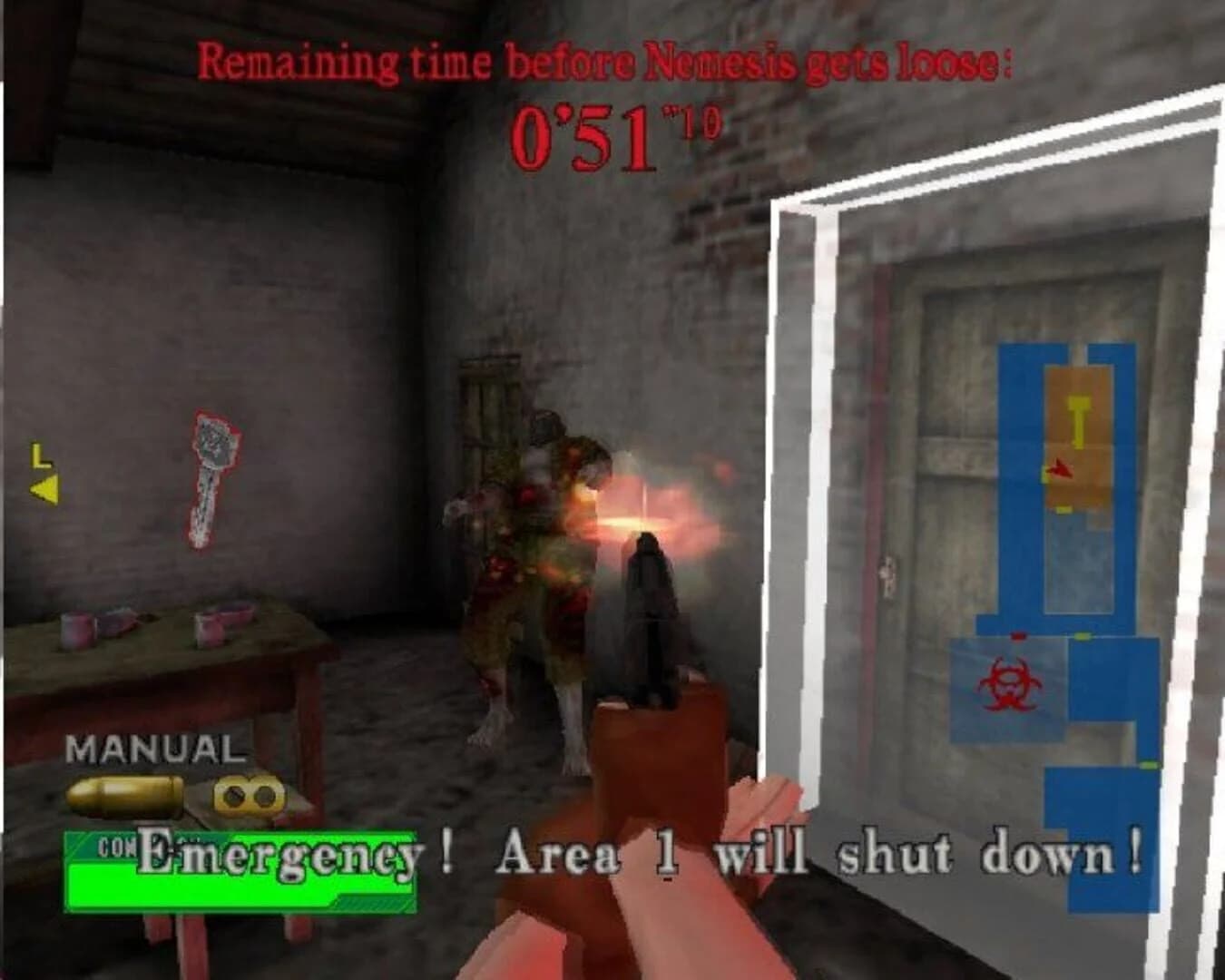 Resident Evil Survivor 2 Code: Veronica screenshot 2