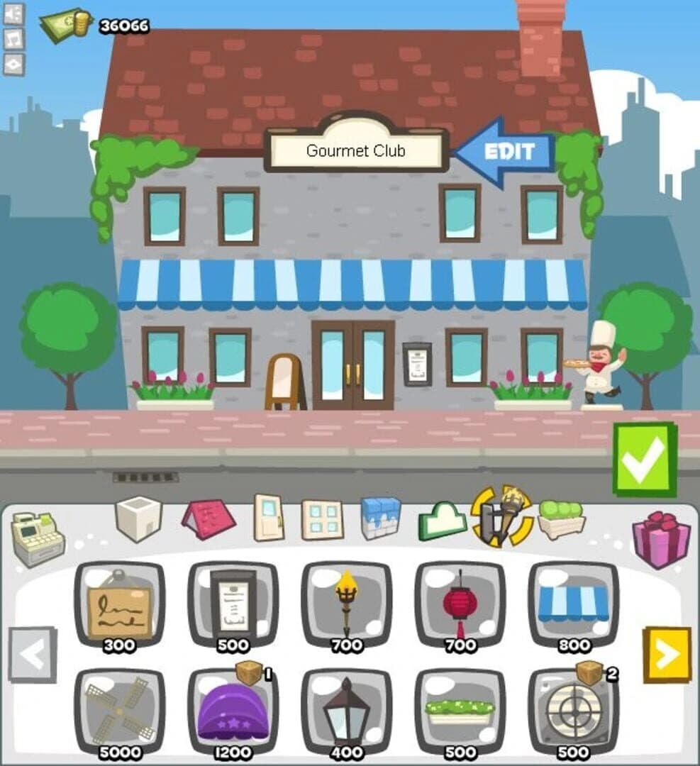 Restaurant City screenshot 2