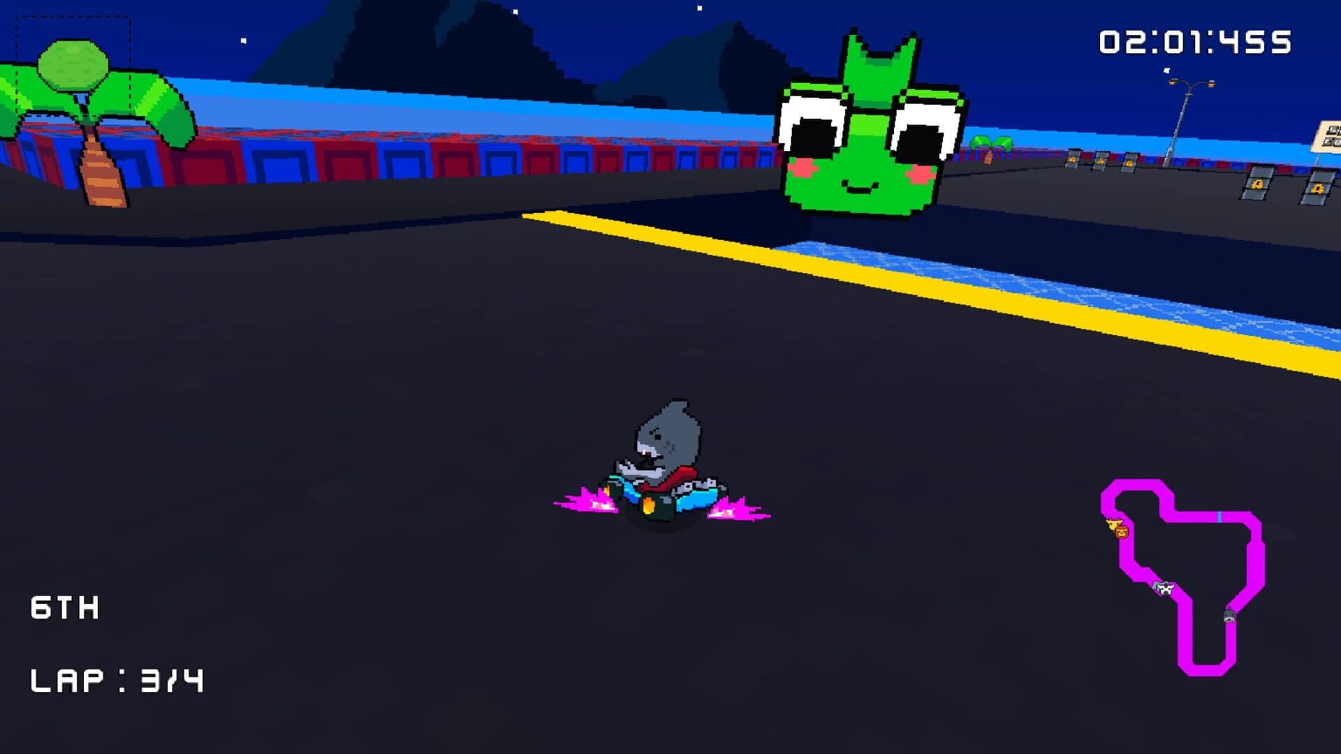 Retro Kart Rush screenshot 4