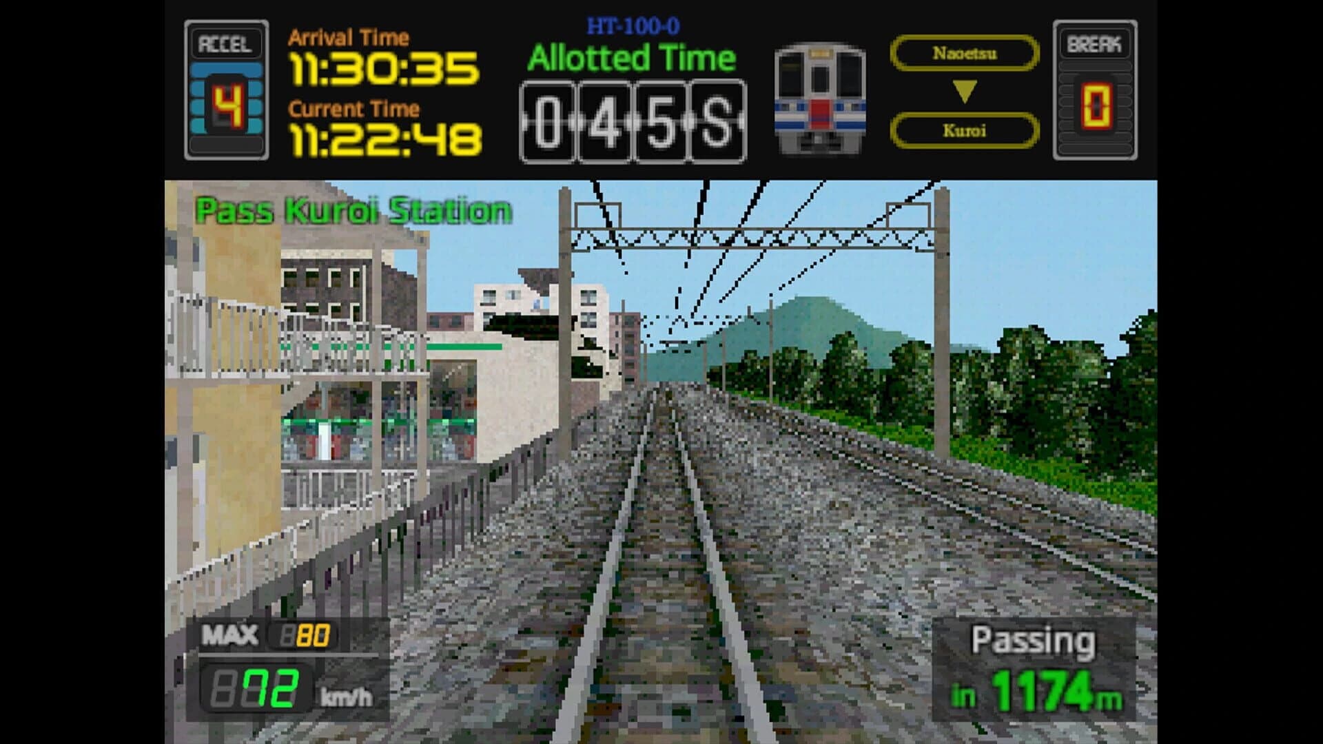 Retro Rail Go! screenshot 1