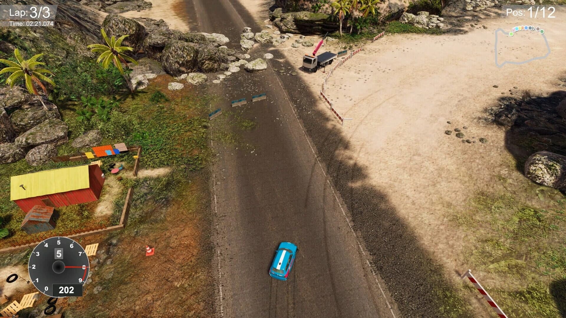Retrowave Barro Crazy Drift screenshot 5