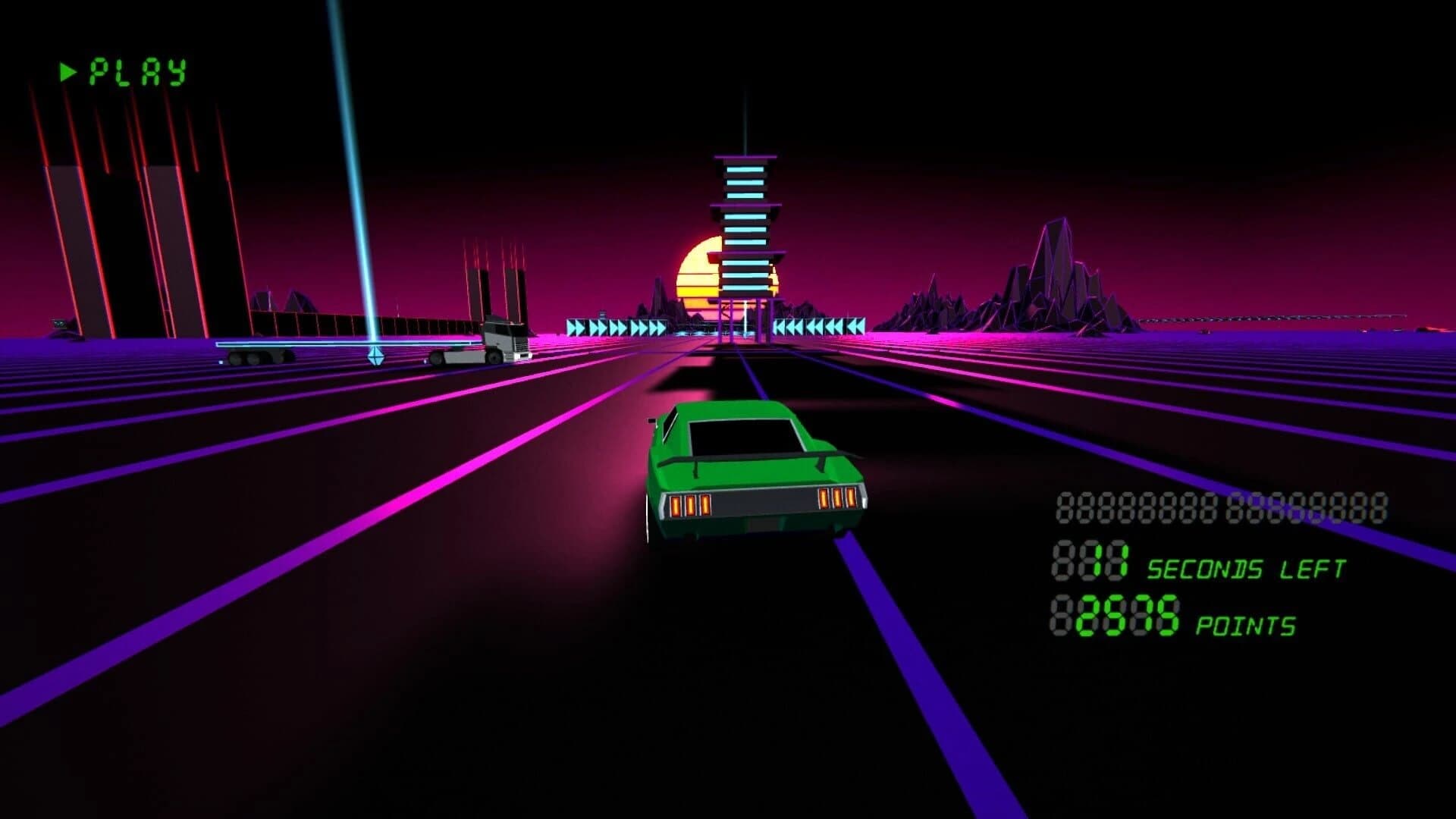Retrowave Drive screenshot 1