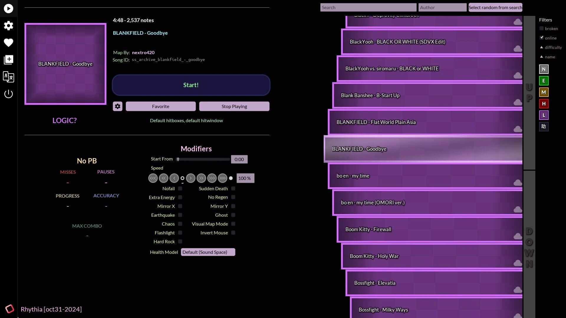 Rhythia screenshot 3