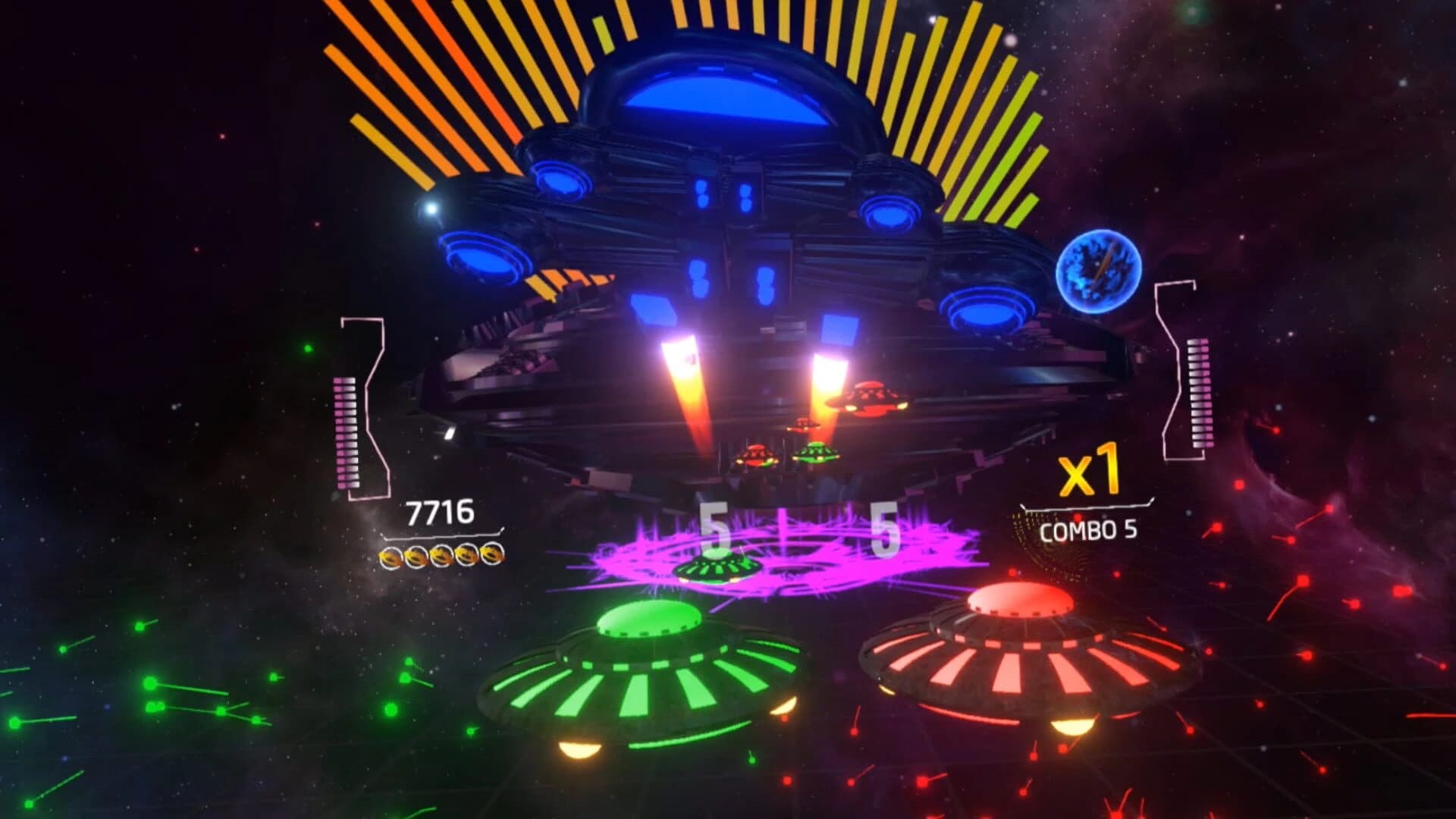 Rhythm Defender screenshot 1