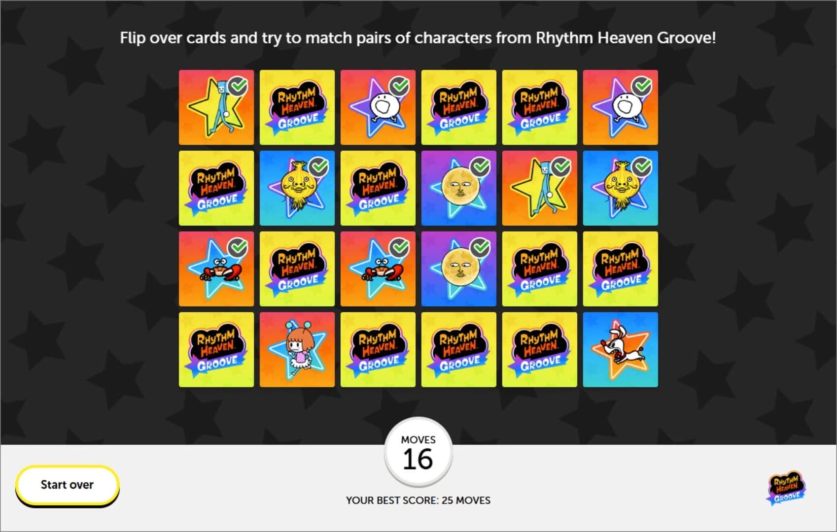 Rhythm Heaven Groove: Memory Match-Up screenshot 4
