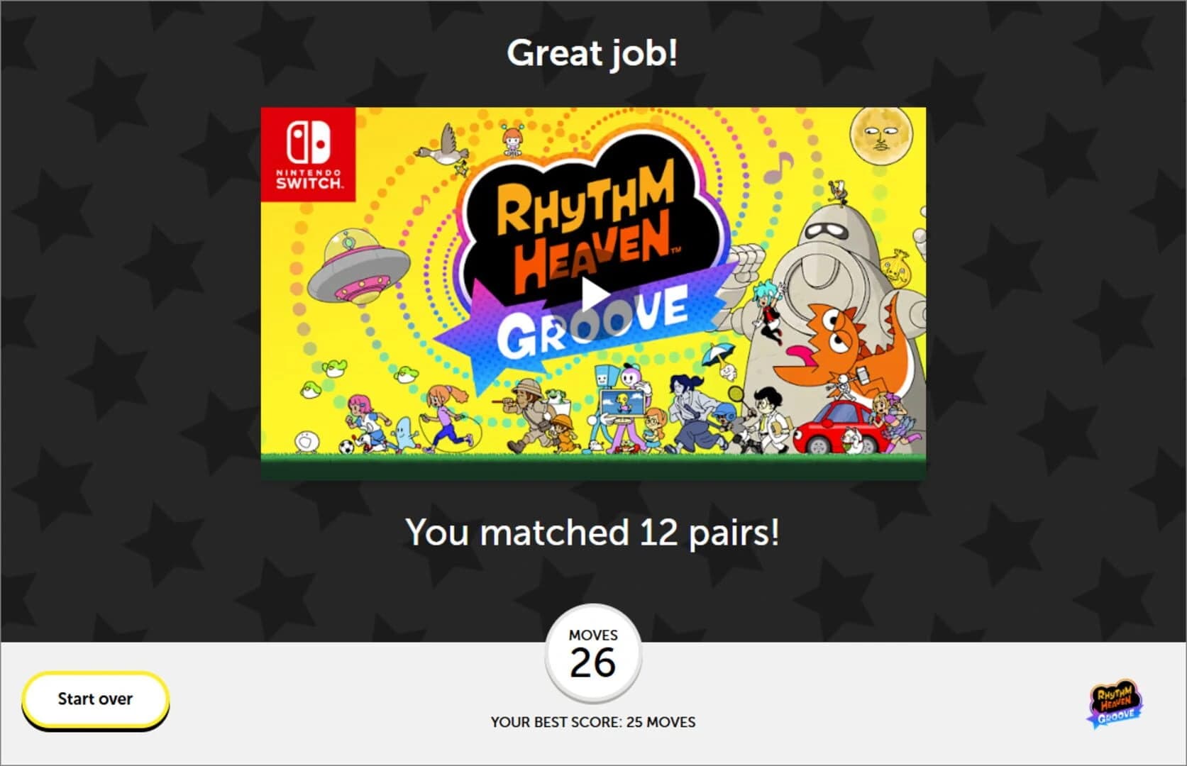 Rhythm Heaven Groove: Memory Match-Up screenshot 5