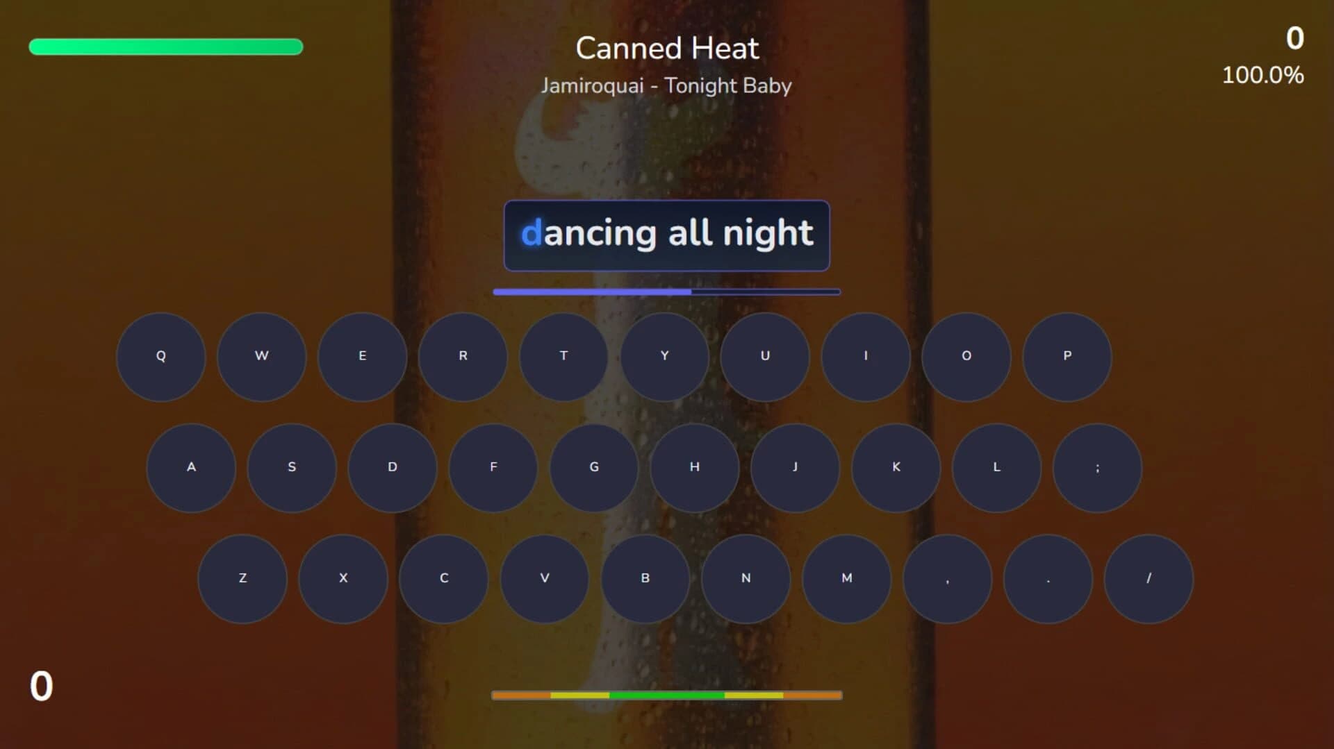 Rhythm Typer screenshot 1