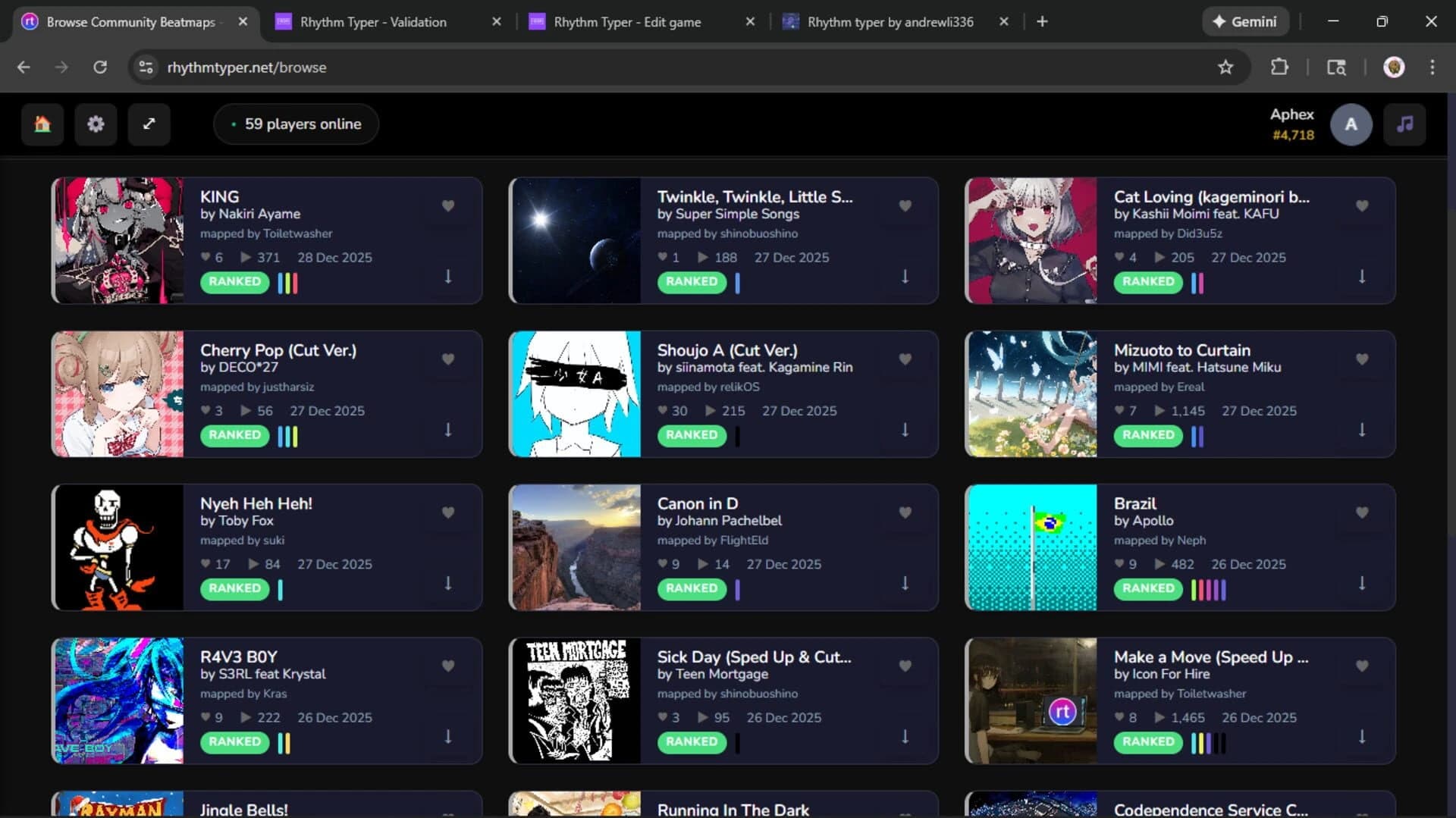 Rhythm Typer screenshot 2