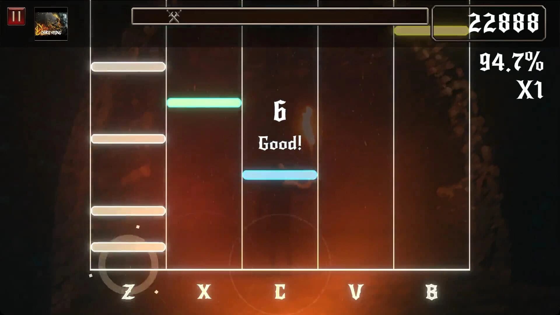 Rhythmetallic screenshot 5