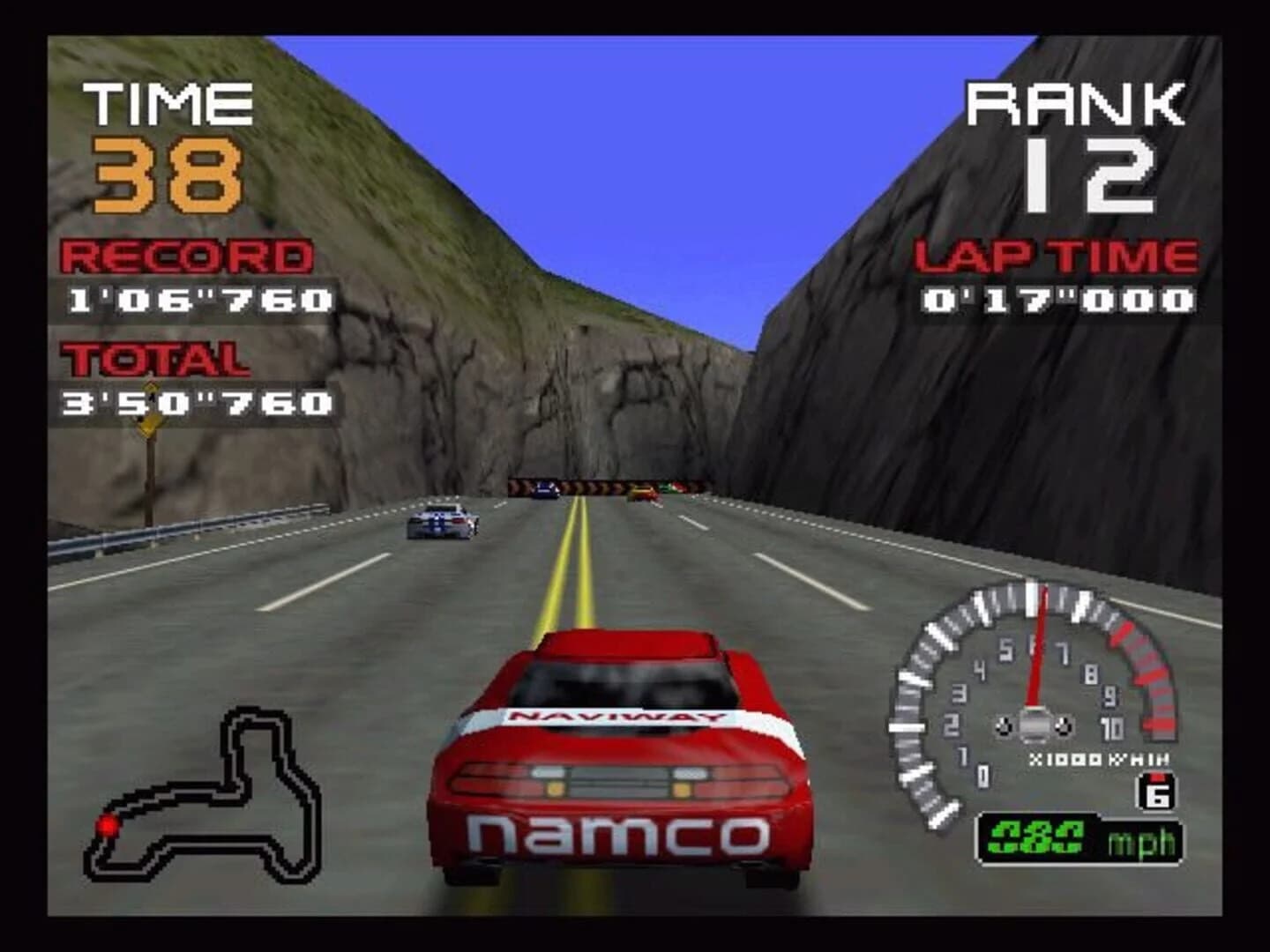 Ridge Racer 64 screenshot 2