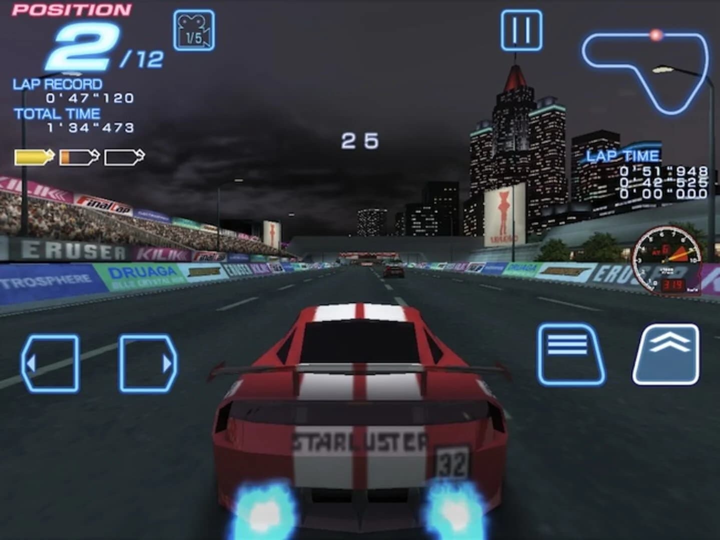 Ridge Racer Accelerated HD screenshot 1