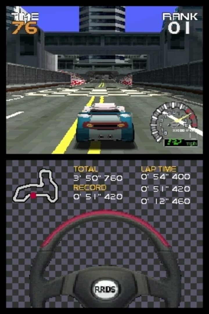 Ridge Racer DS screenshot 1