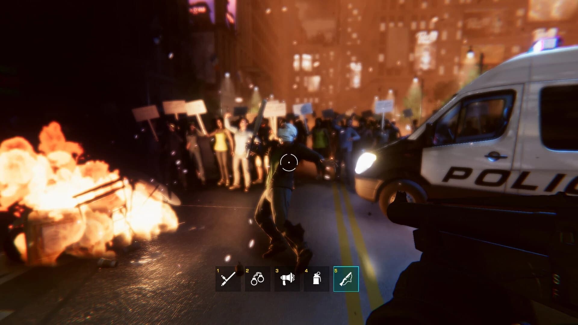 Riot Control Simulator screenshot 1