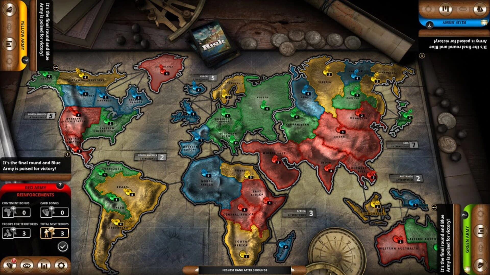 Risk: The Game of Global Domination screenshot 1