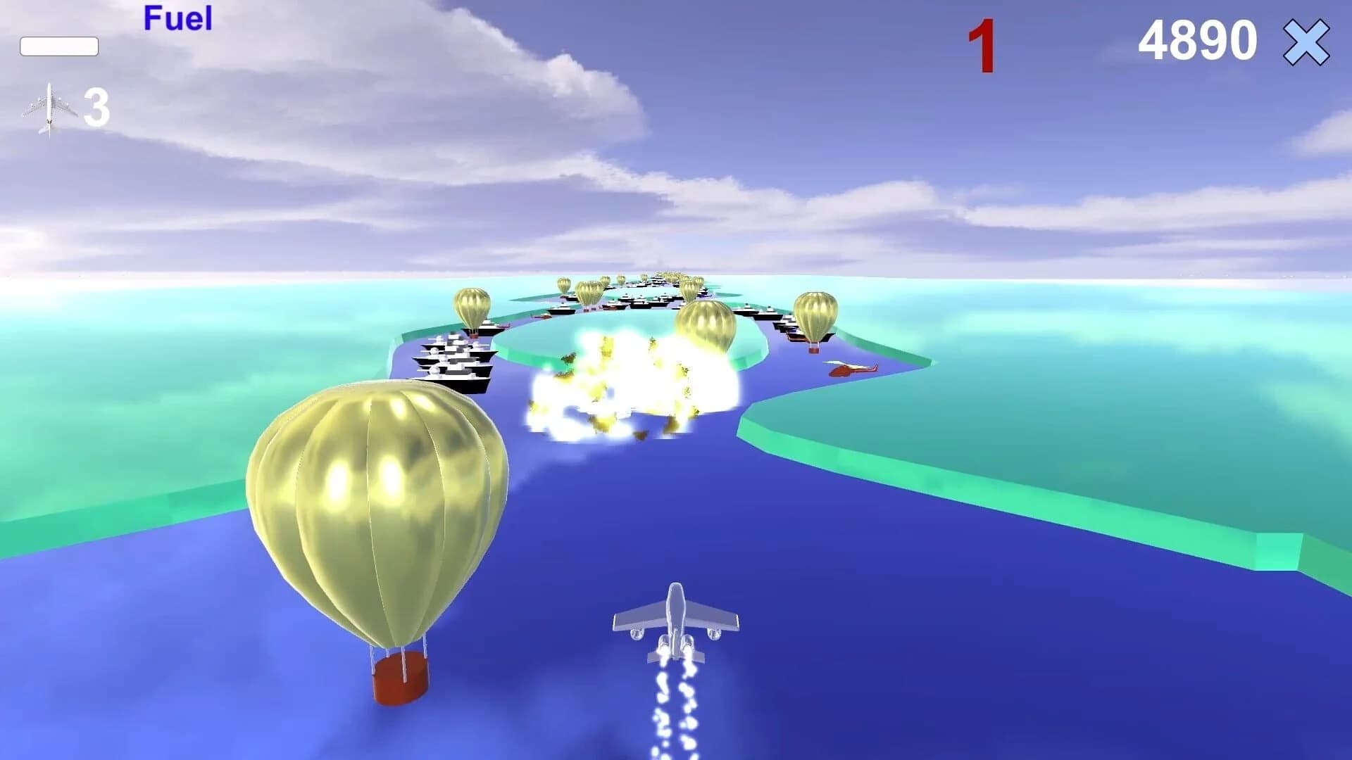 River Raid 3D screenshot 3