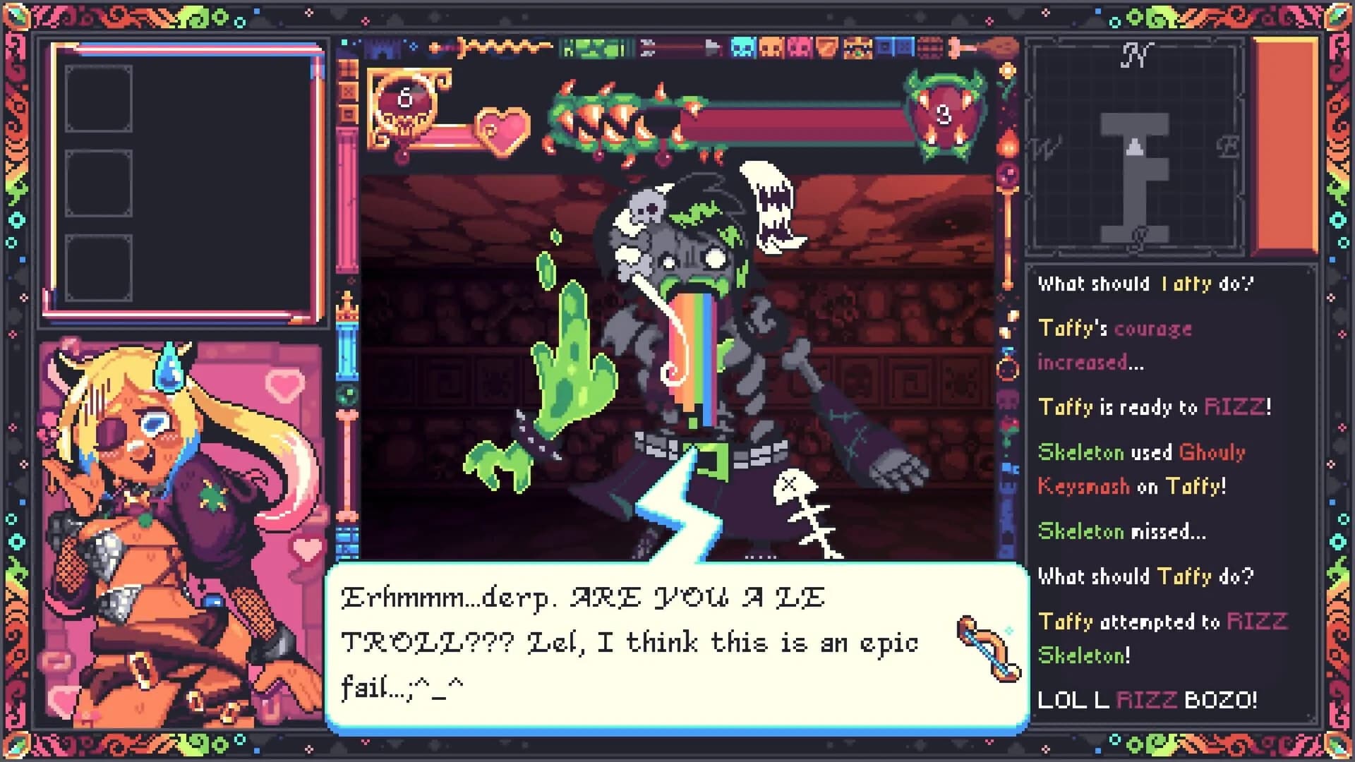 Rizz Dungeon: Skeleton Key to My Heart screenshot 6