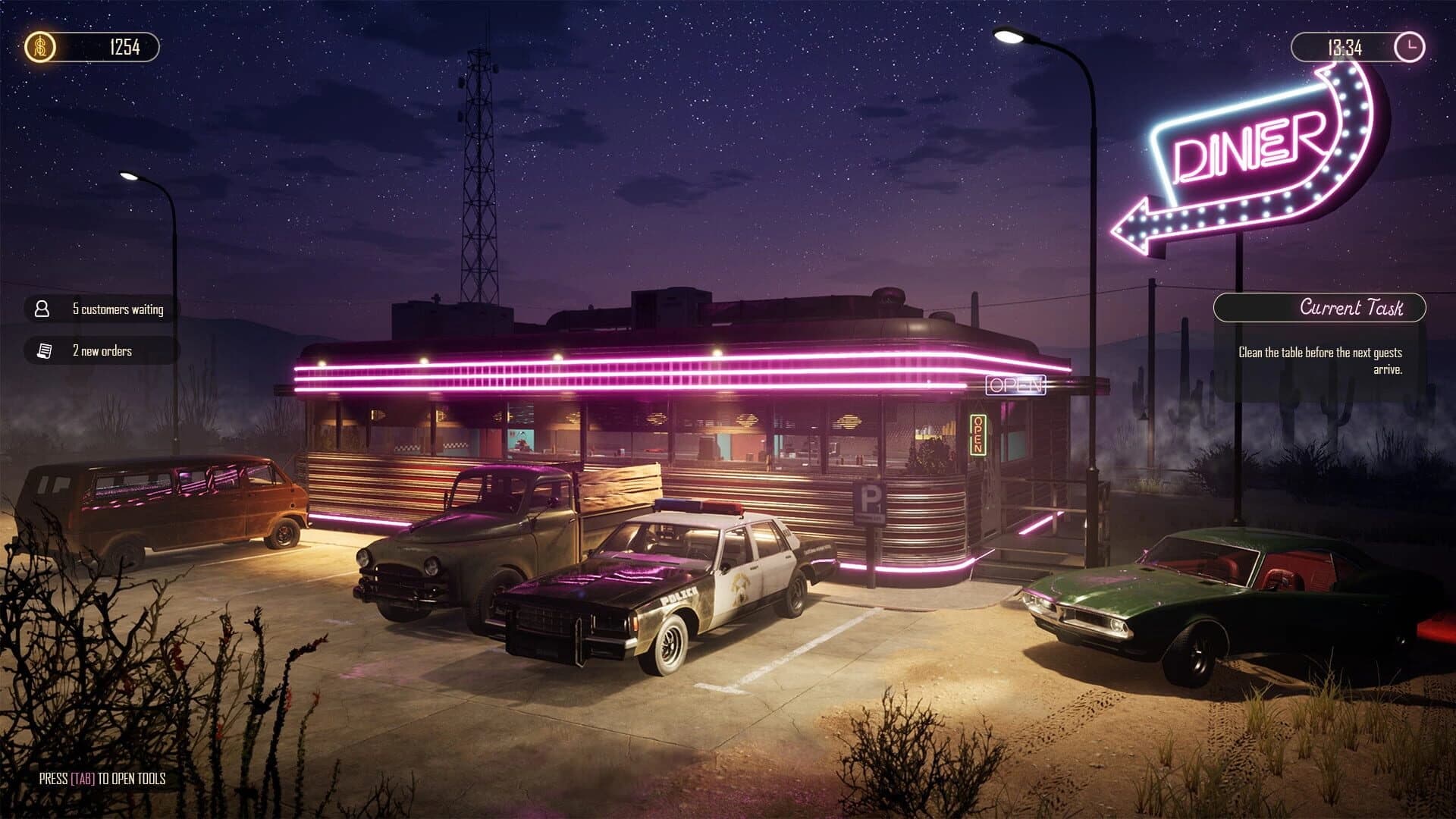 Road Diner Simulator screenshot 2