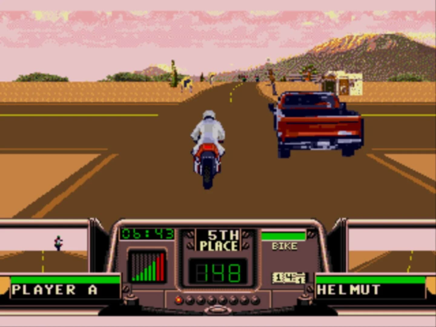 Road Rash II screenshot 3