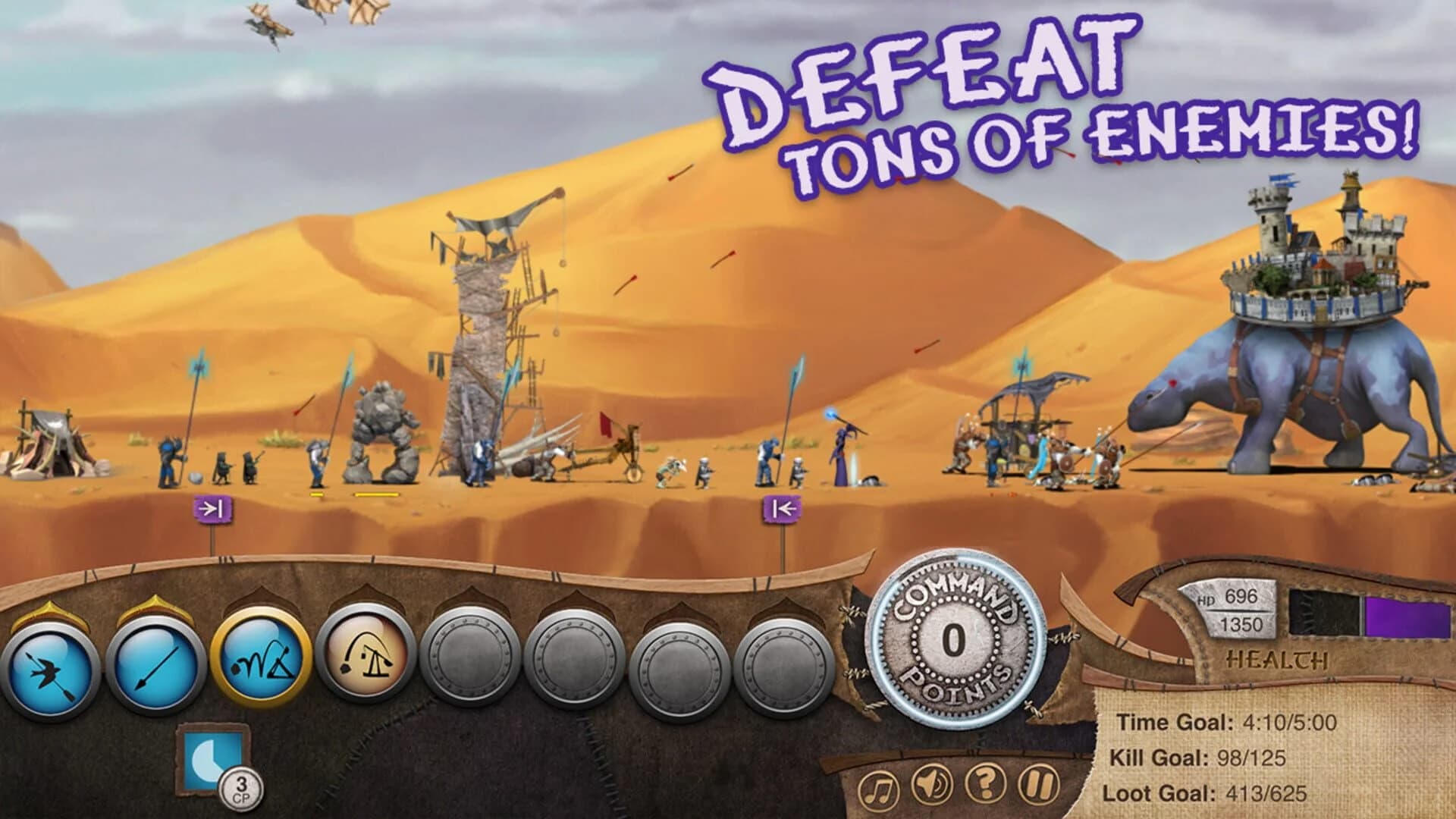 Roaming Fortress screenshot 1