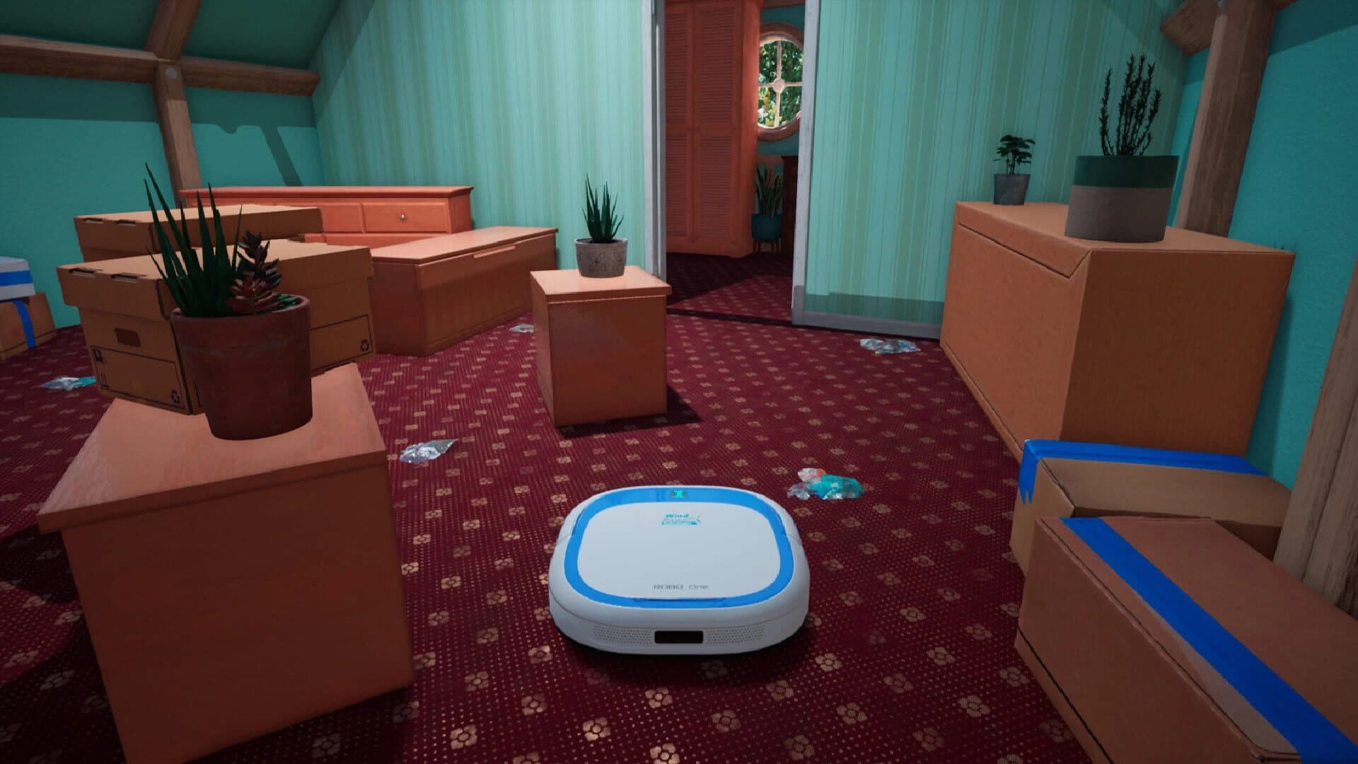Robo Vacuum Simulator screenshot 1