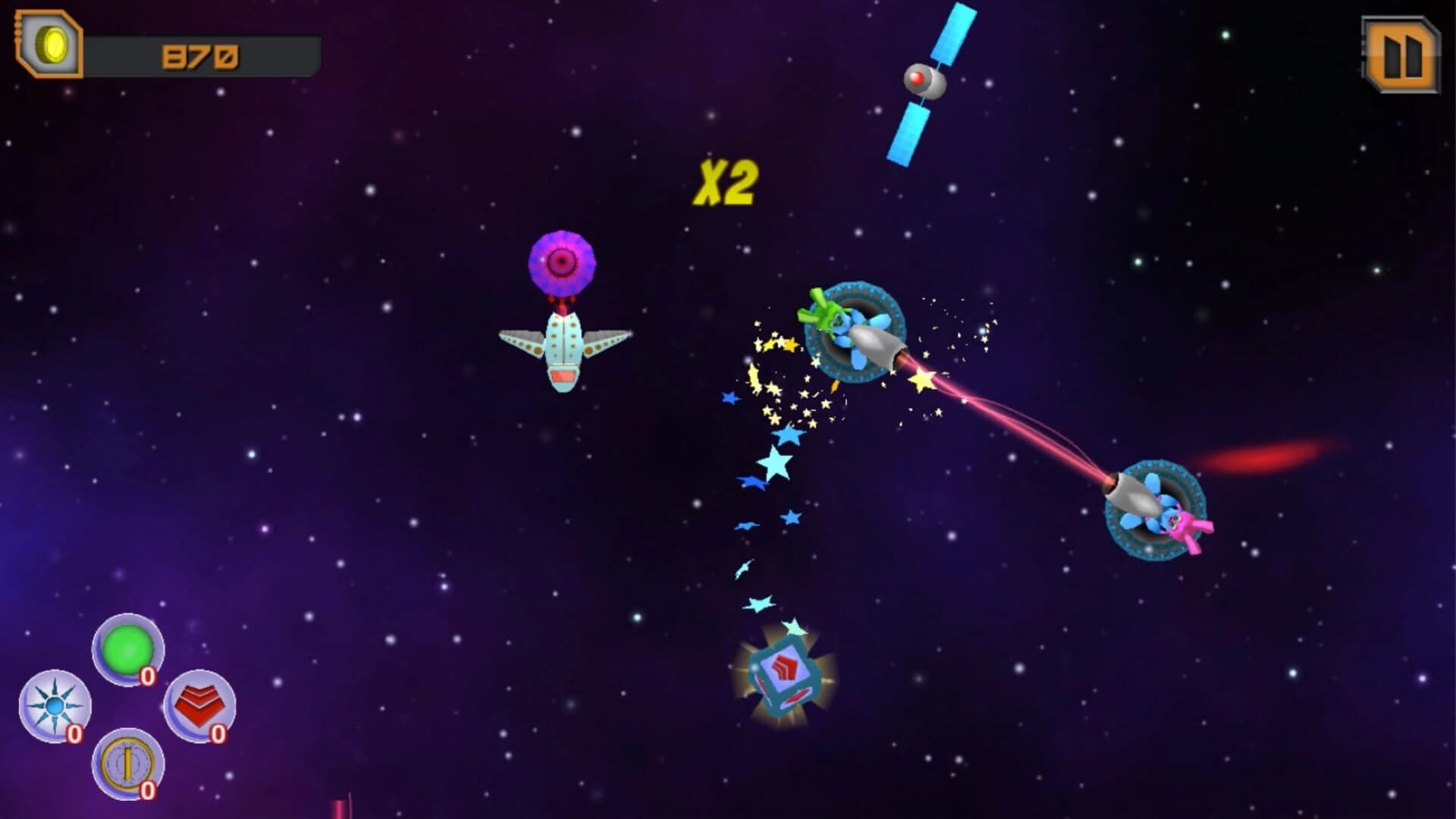 RoboBunnies In Space! screenshot 2