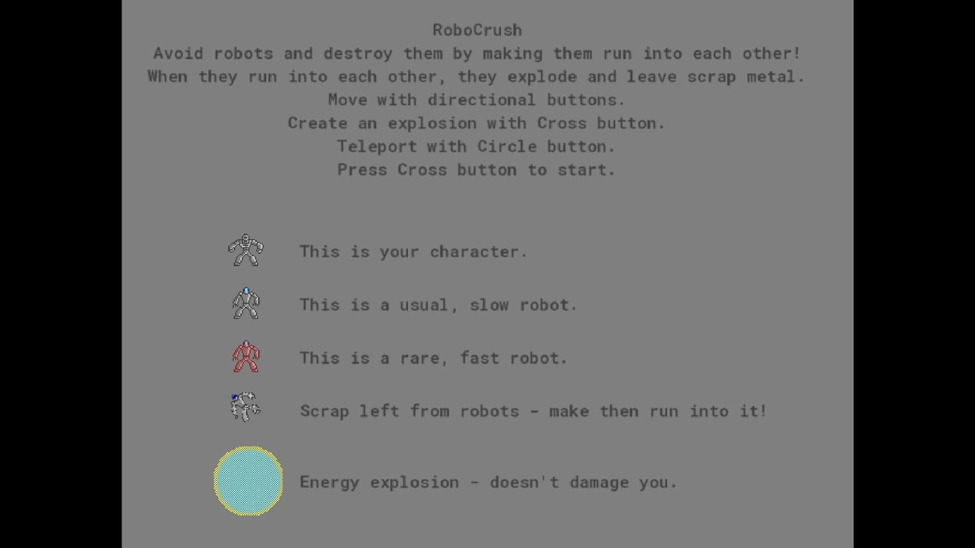 Robocrush screenshot 1