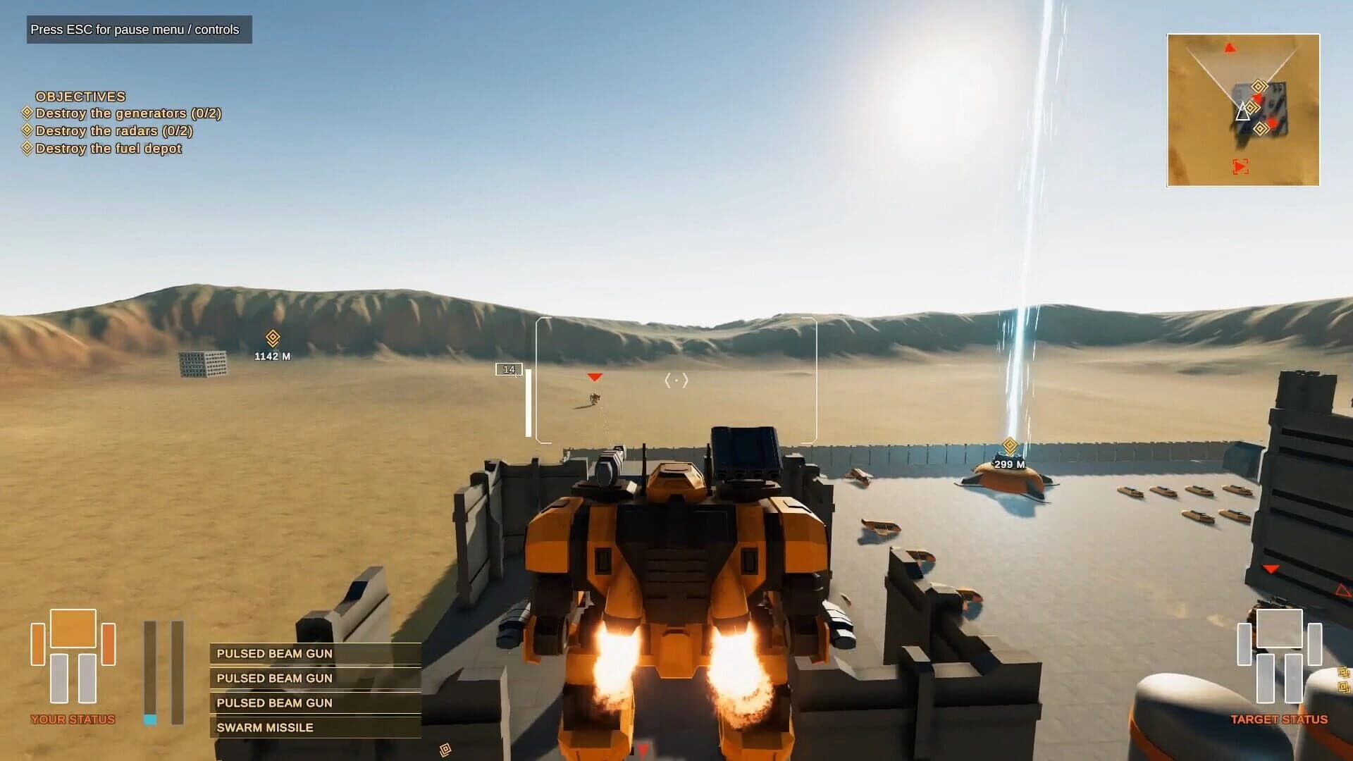 Robot Fury: Mech Combat Simulator screenshot 1