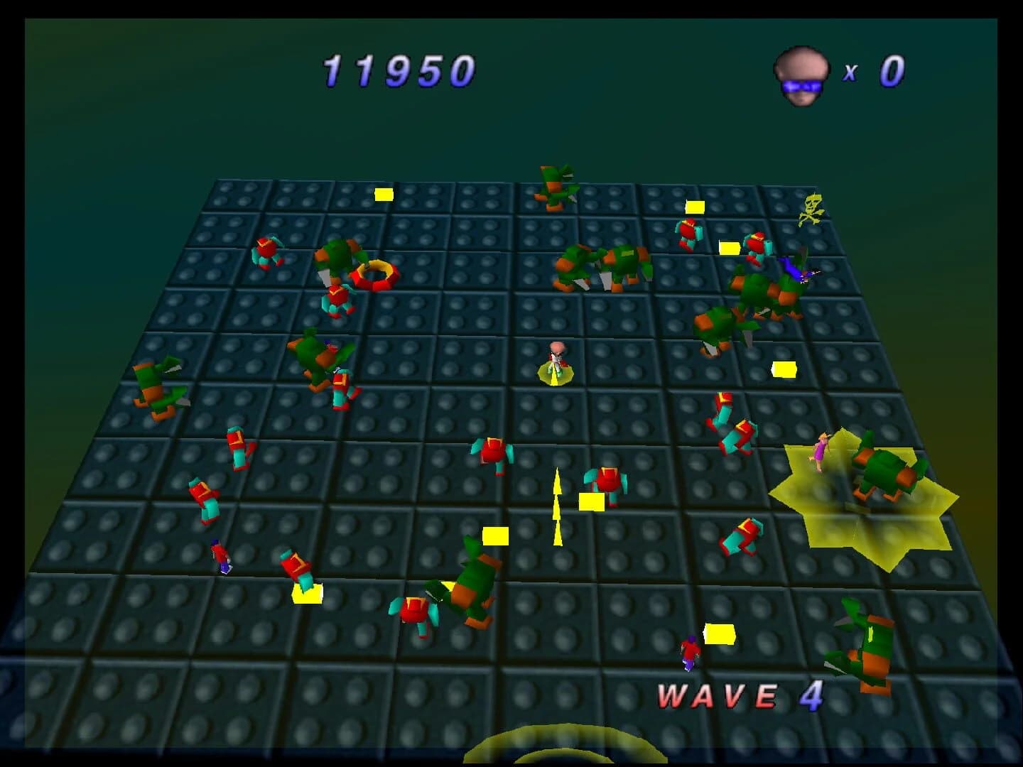 Robotron 64 screenshot 1