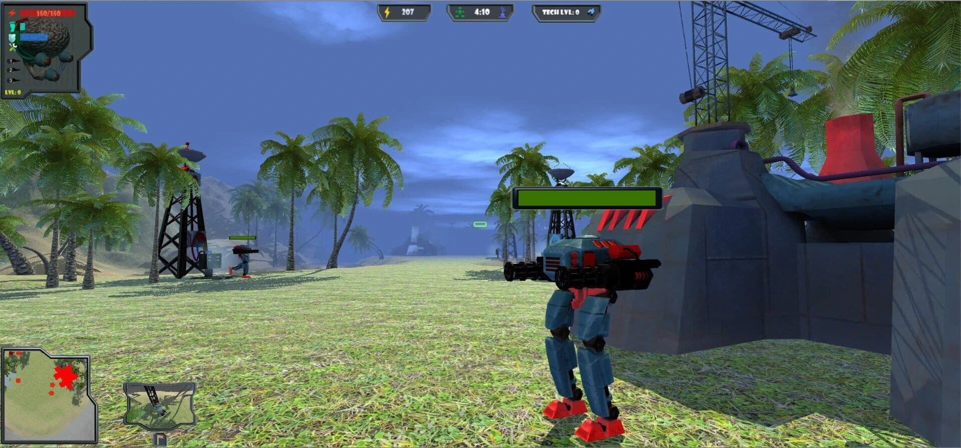 RoboWorlD tactics screenshot 1