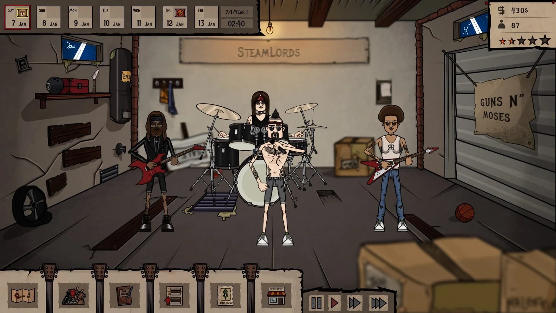 Rock God Tycoon screenshot 2