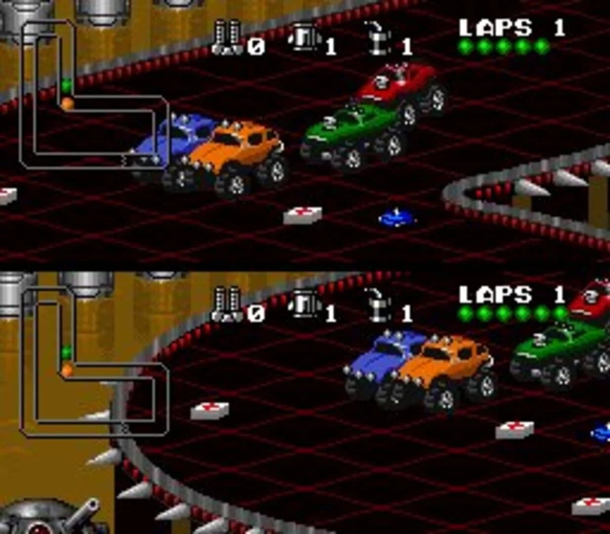 Rock n' Roll Racing screenshot 2