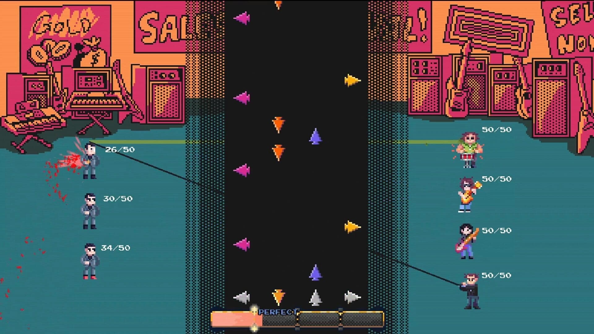 Rock Quest: A Rhythm Adventure screenshot 2