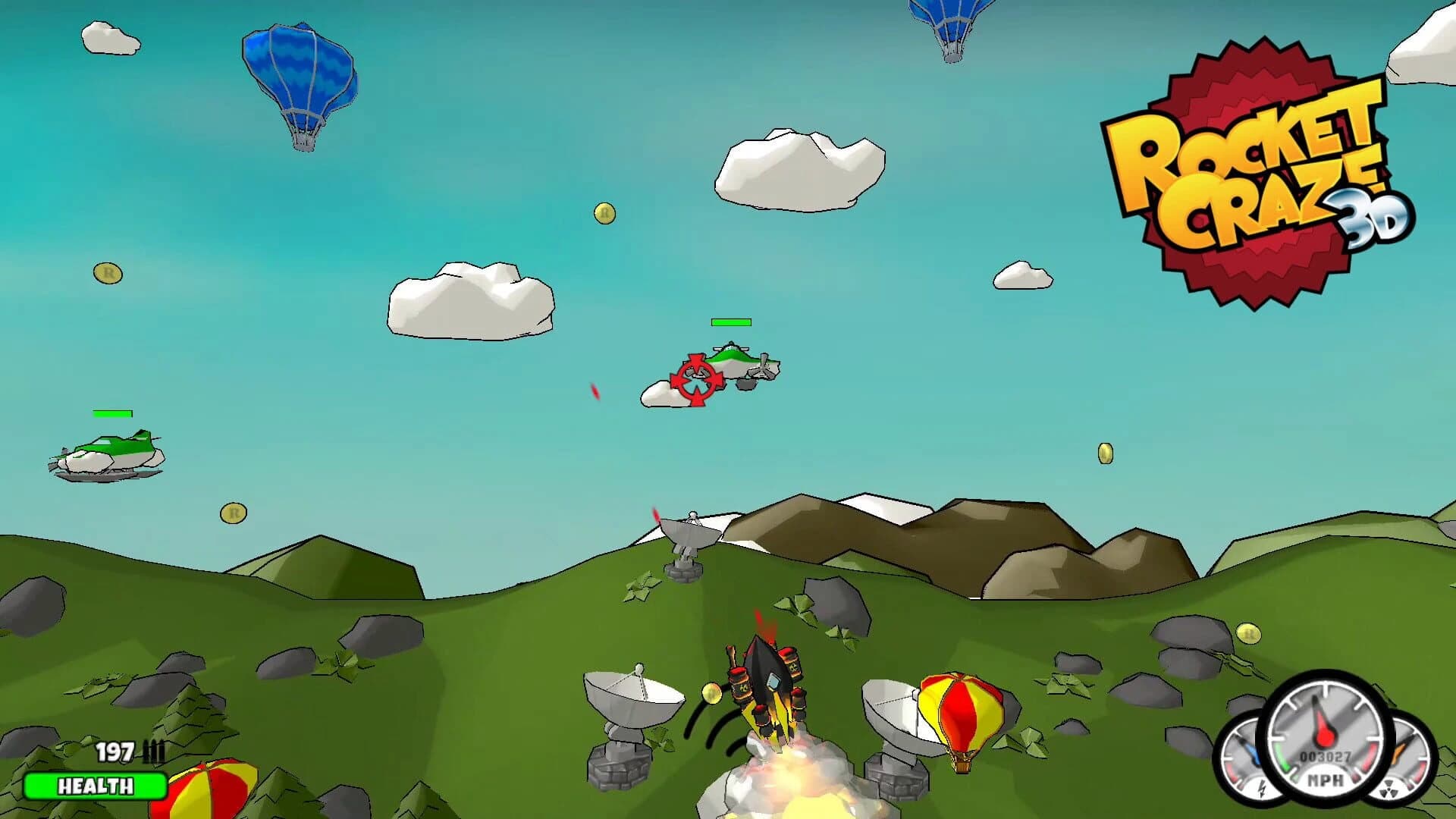 Rocket Craze 3D screenshot 2