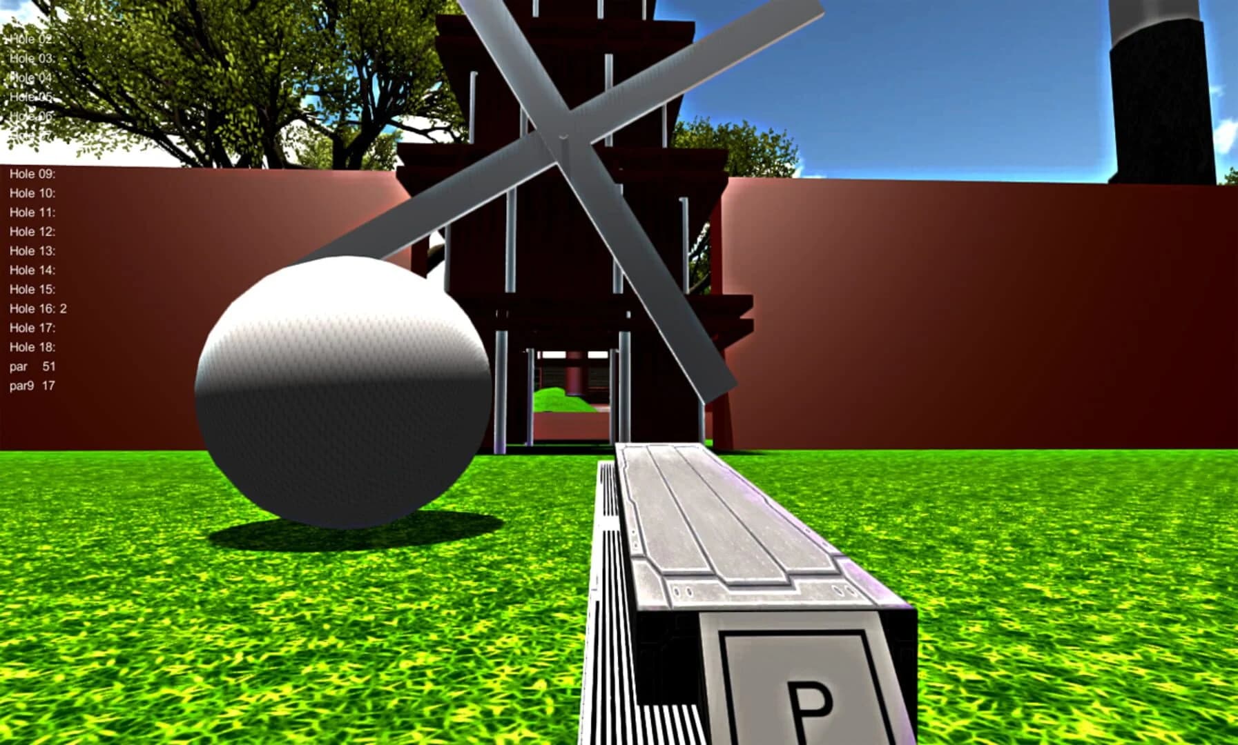 Rocket Golf screenshot 1