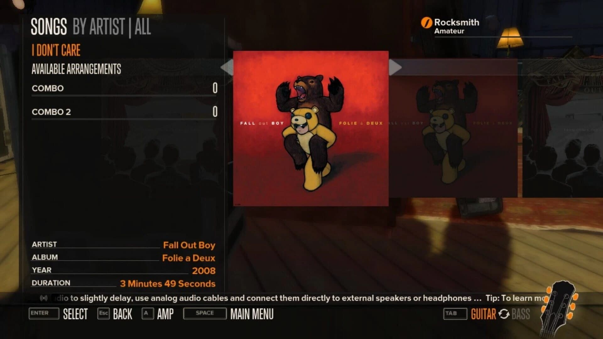 Rocksmith: Fall Out Boy Song-Pack screenshot 4