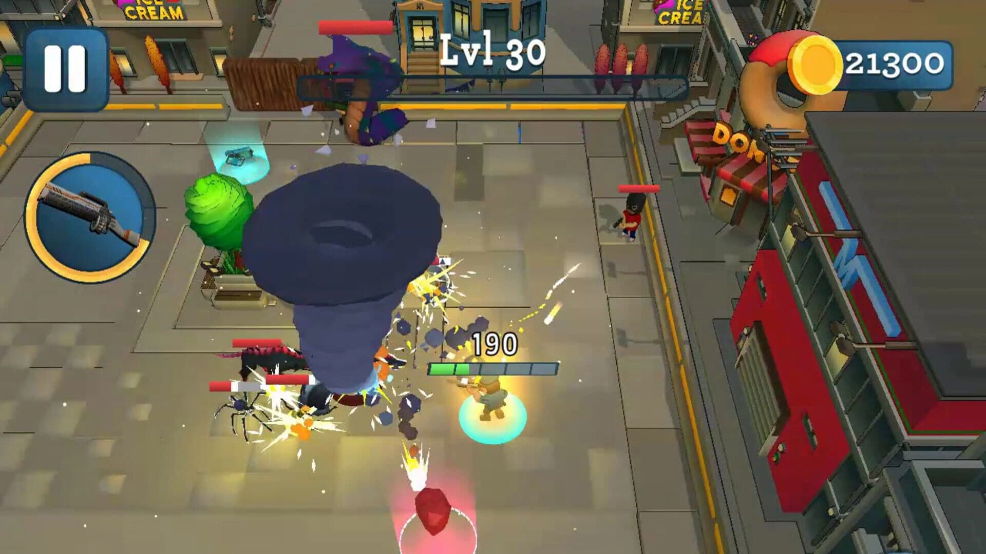 Rogue City: Casual Top Down Shooter screenshot 1