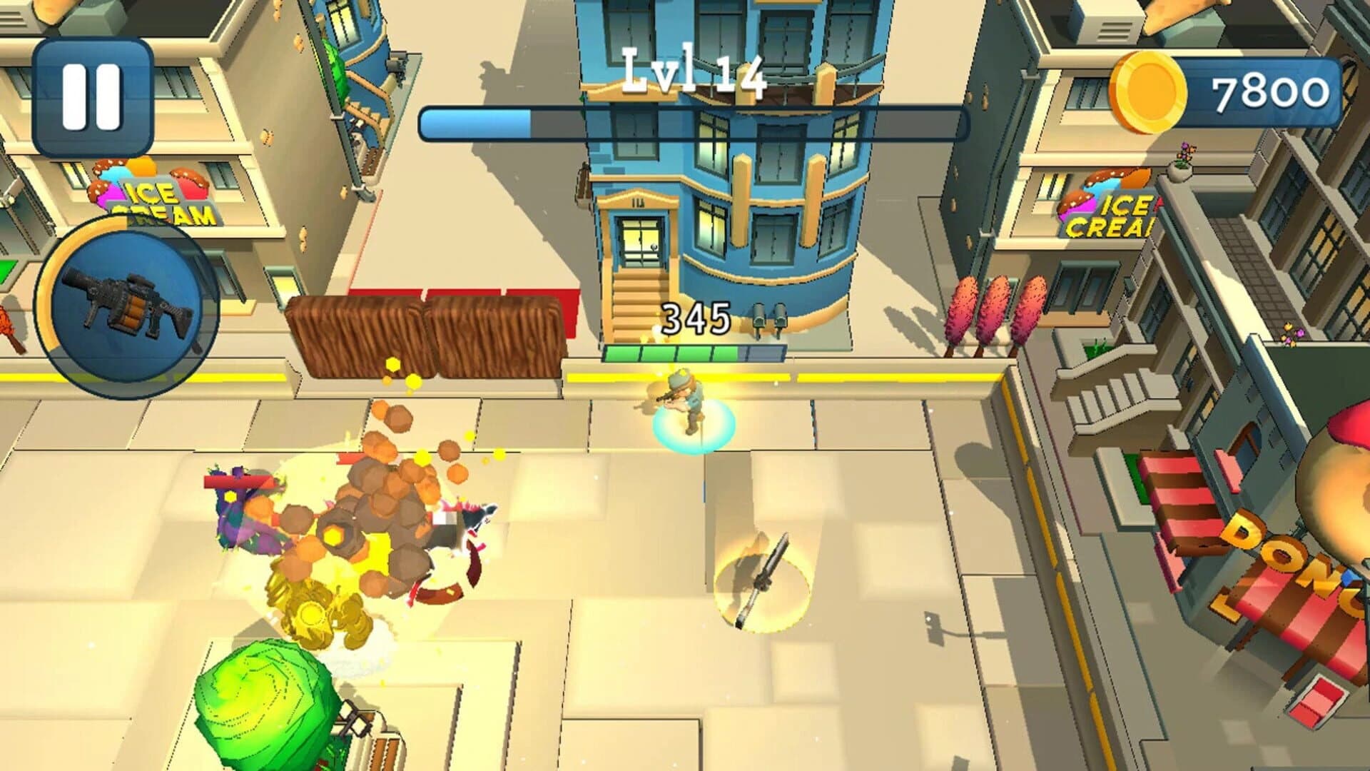 Rogue City: Casual Top Down Shooter screenshot 5