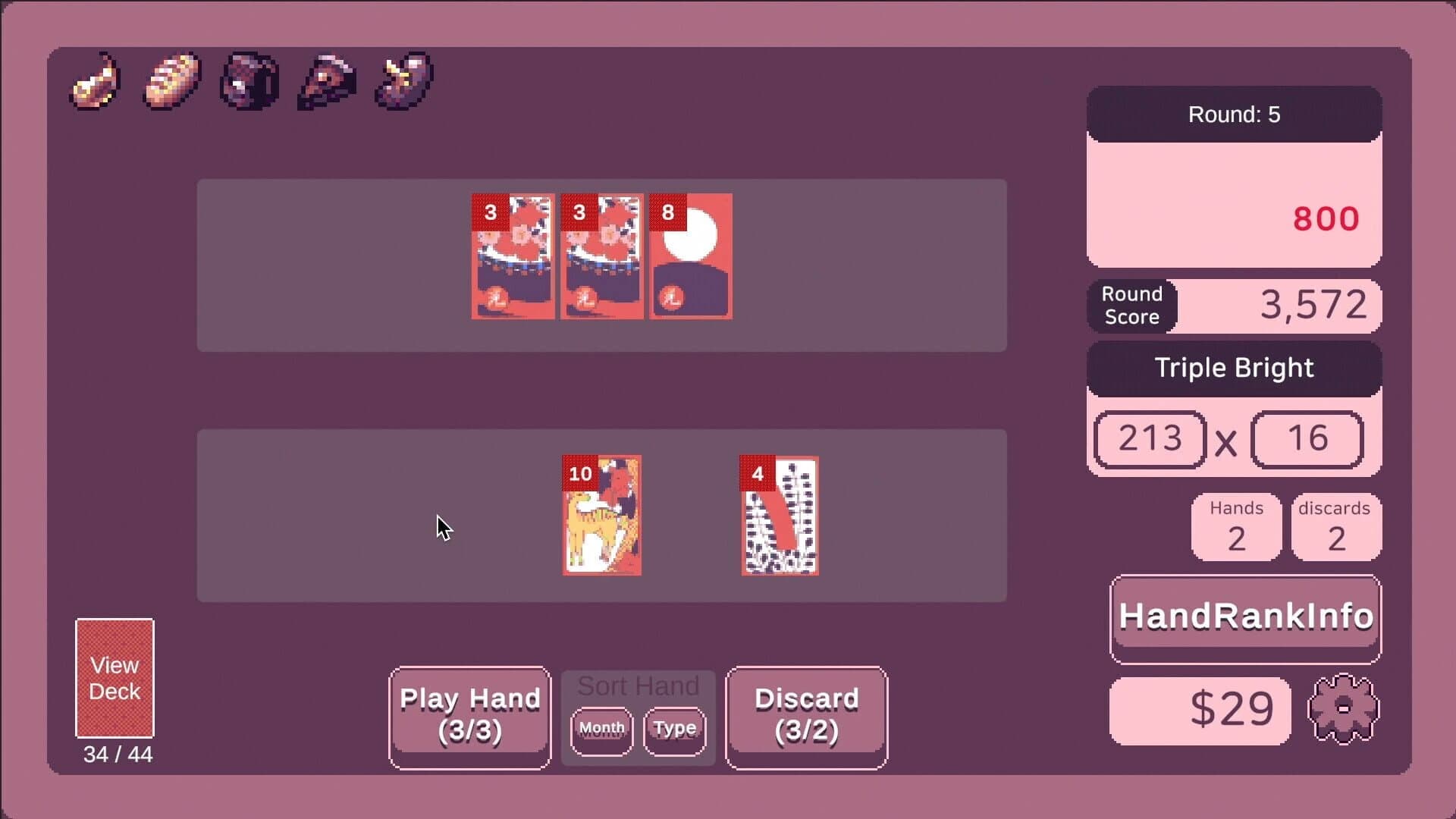 Rogue Hanafuda screenshot 5
