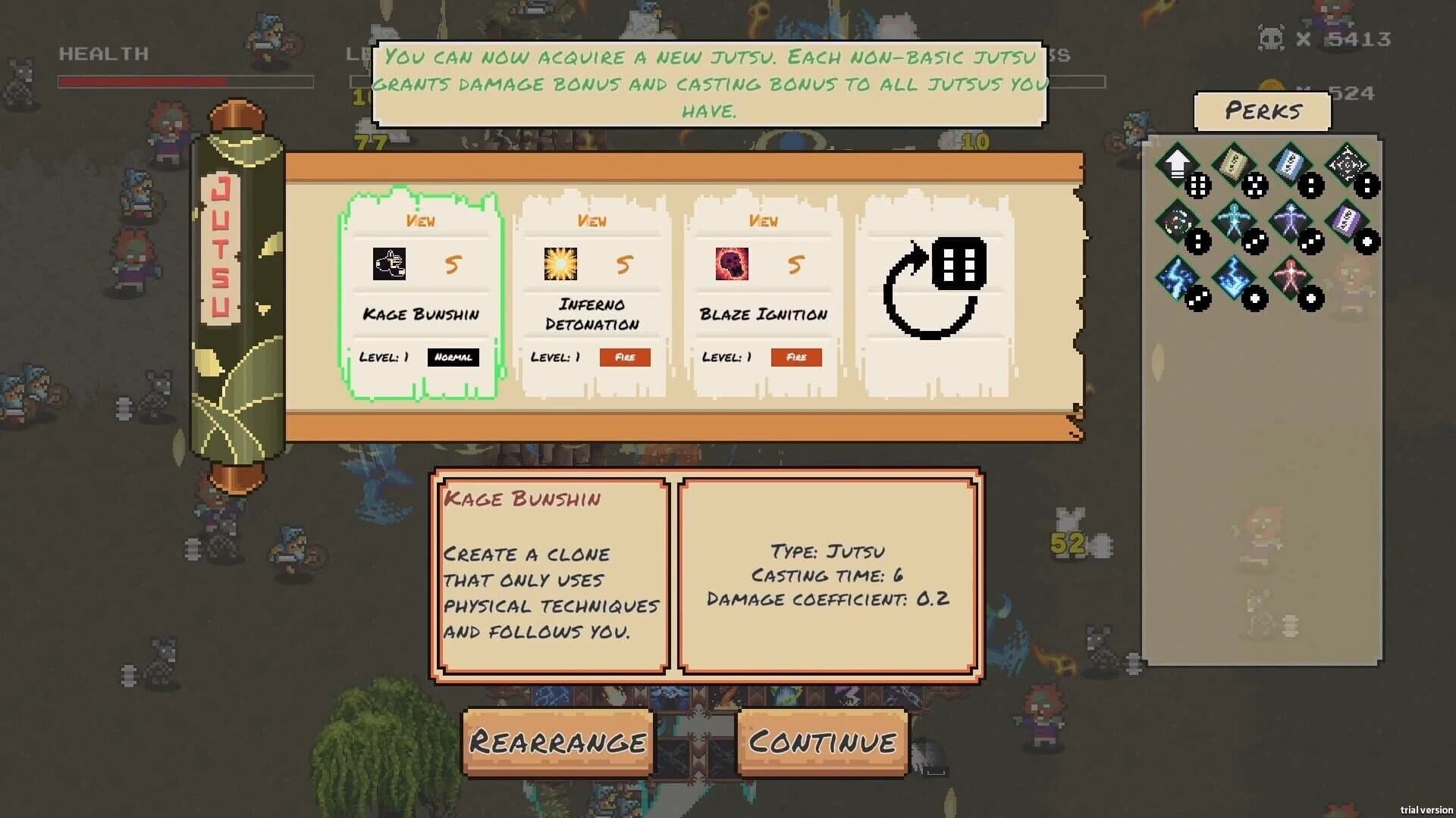 Rogue Ninja: Elemental Onslaught screenshot 1