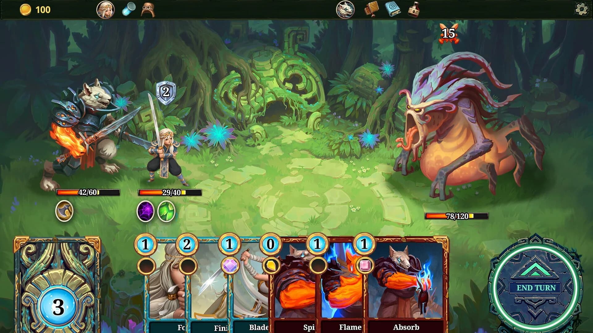 Roguebook screenshot 1