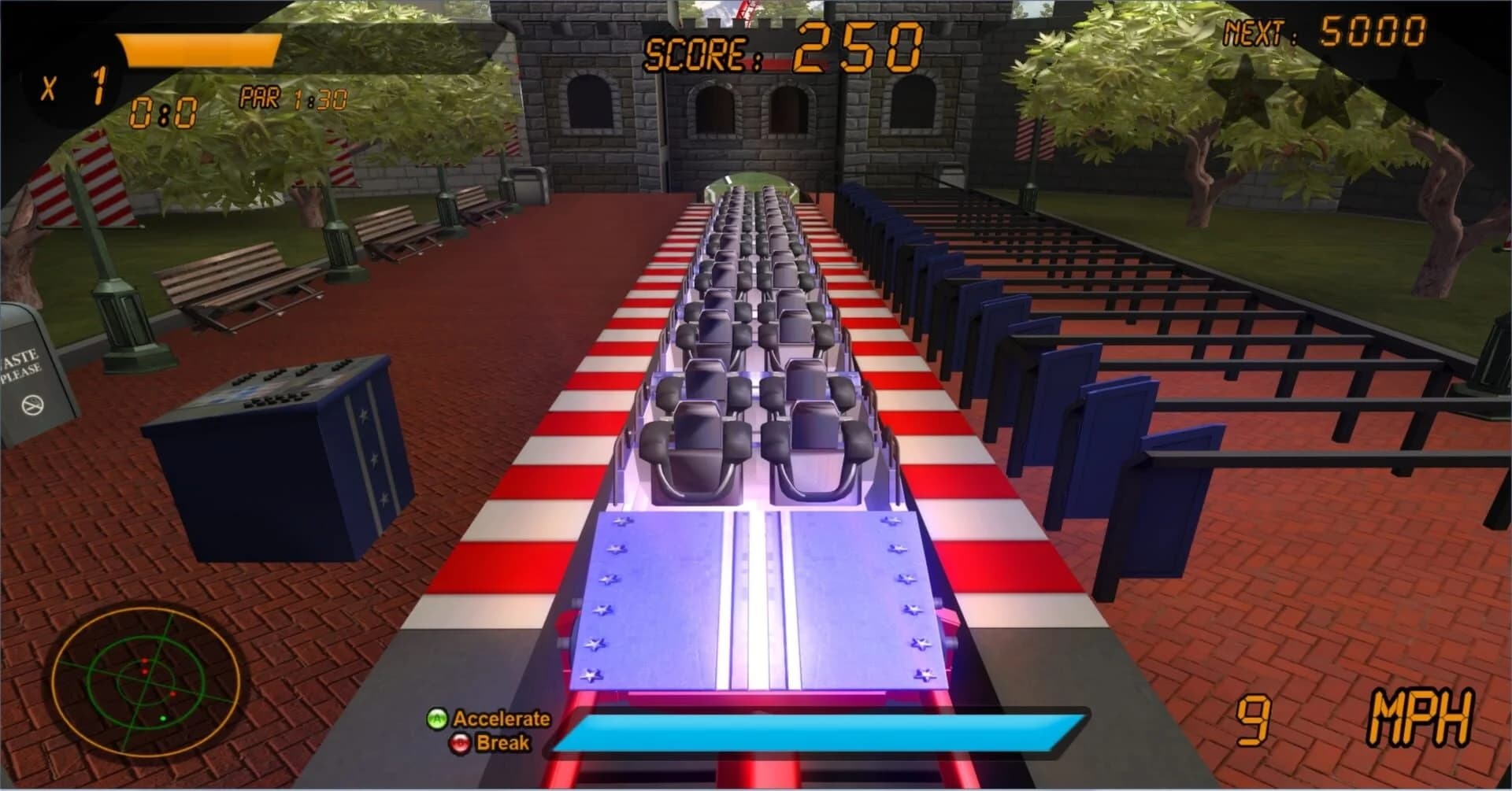 Roller Coaster Rampage screenshot 1