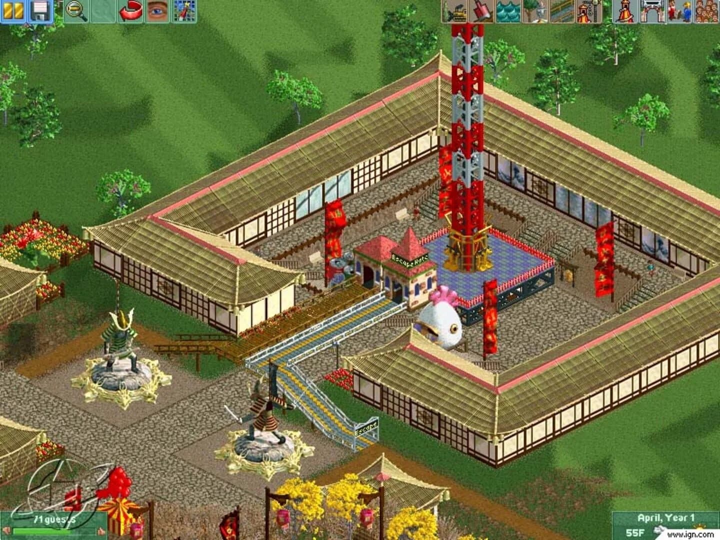 RollerCoaster Tycoon 2: Wacky Worlds screenshot 4